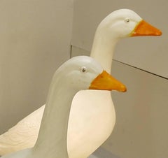 3 Plastic Floor Lamps from Gladys Goose & Co., 1980s