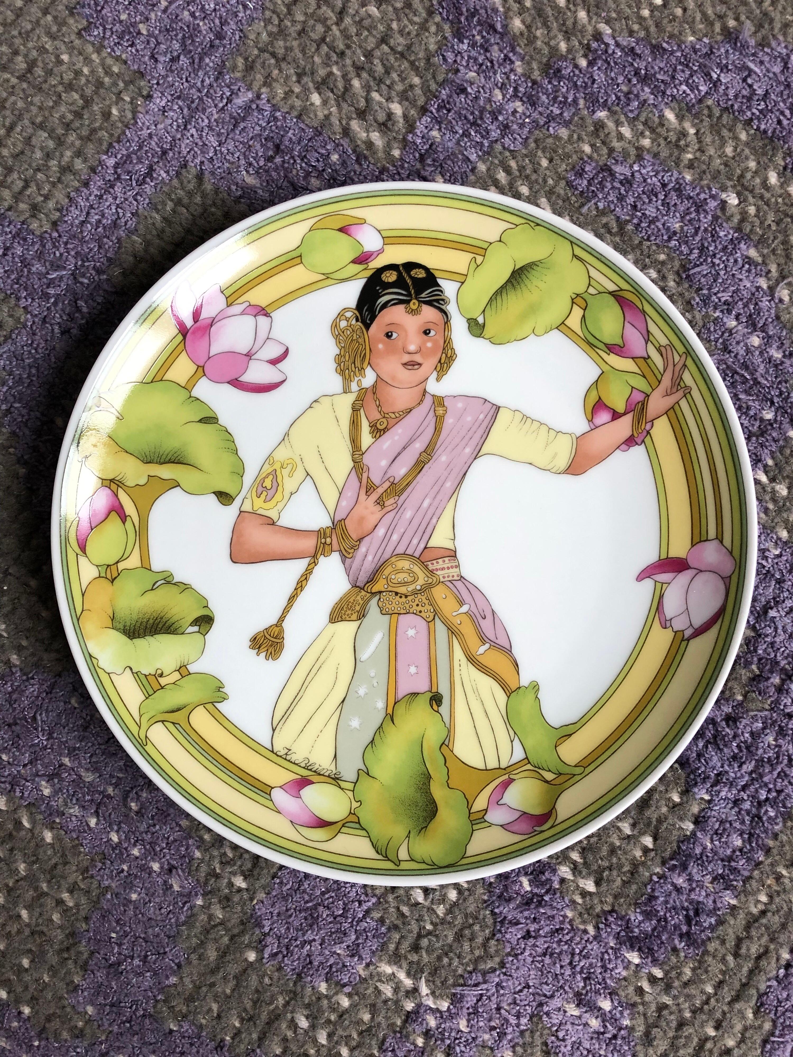 XXIe siècle et contemporain 6 assiettes Children of the World Villeroy & Boch 1979 pour Unicef, Allemagne VENTE