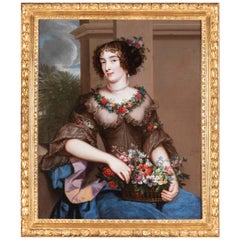 6, Portrait of an Elegant Woman Attributed to Pierre Mignard, circa 1670