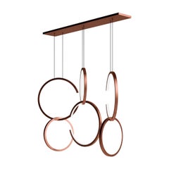 Lampadario a 6 anelli