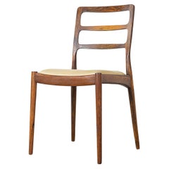 6 Rosewood Danish Mid-Century Dining Chairs 