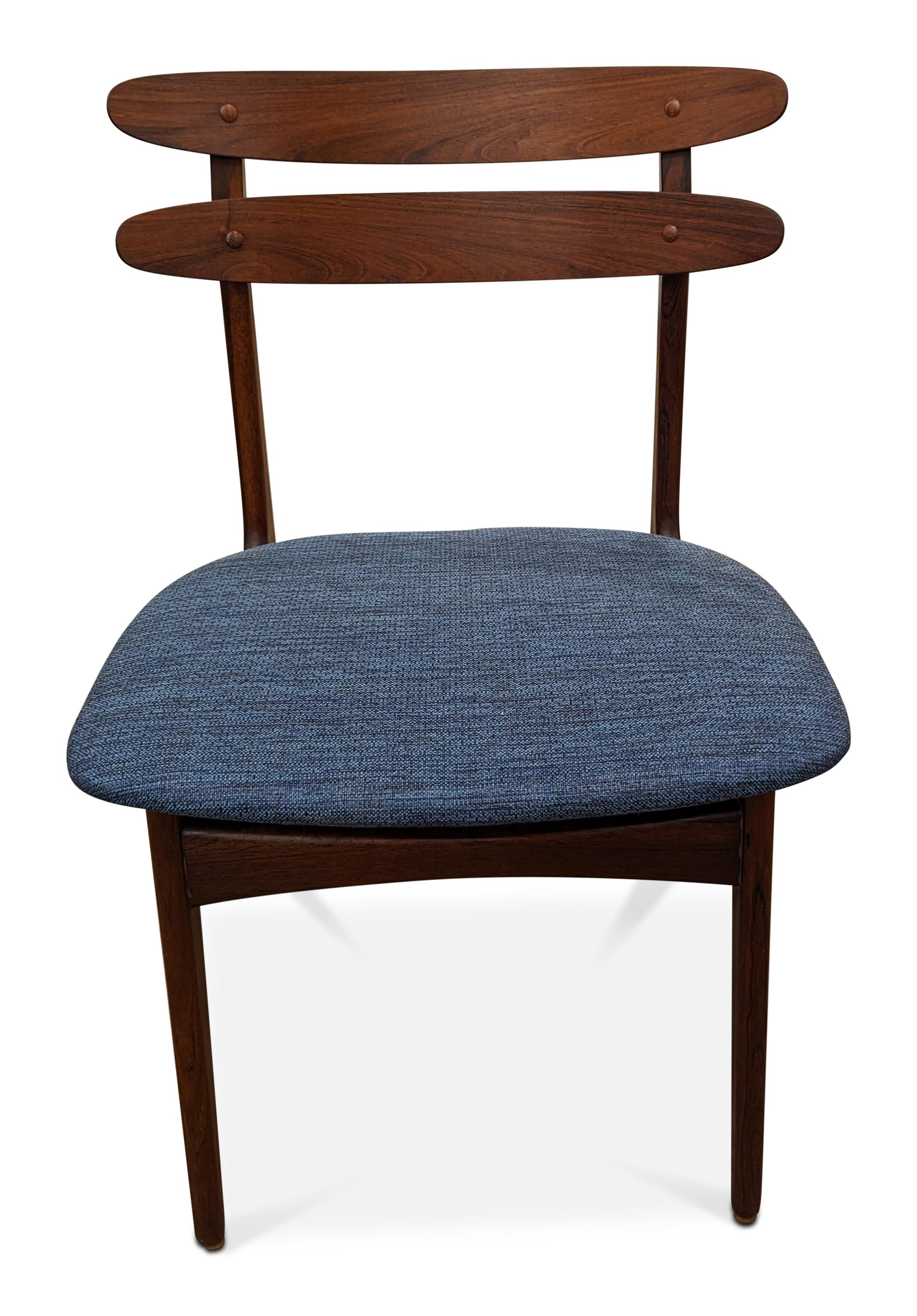 6 Rosewood Dining Chairs - 022483 Vintage Danish Mid Century 3