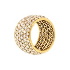 6-Row Diamond Band Ring