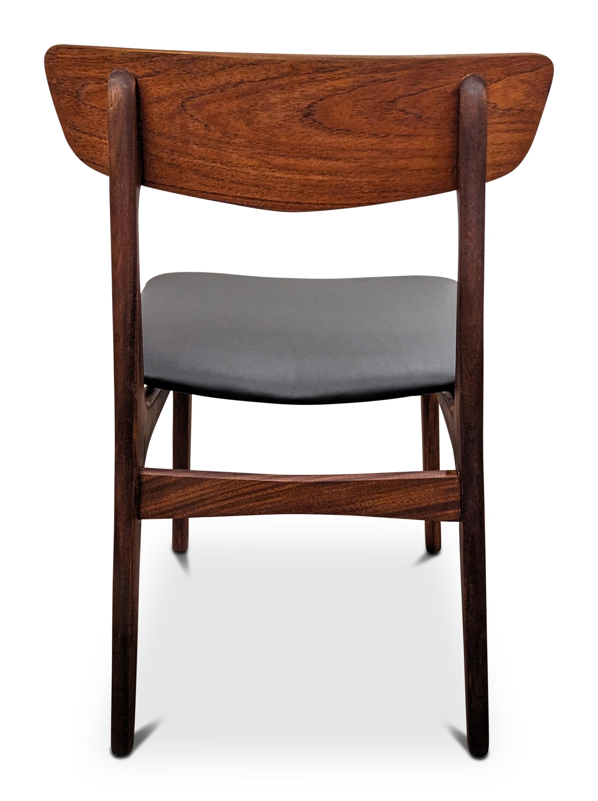 Teak 6 Schionning And Elgaard Chairs - 122353b Vintage Danish Mid Century