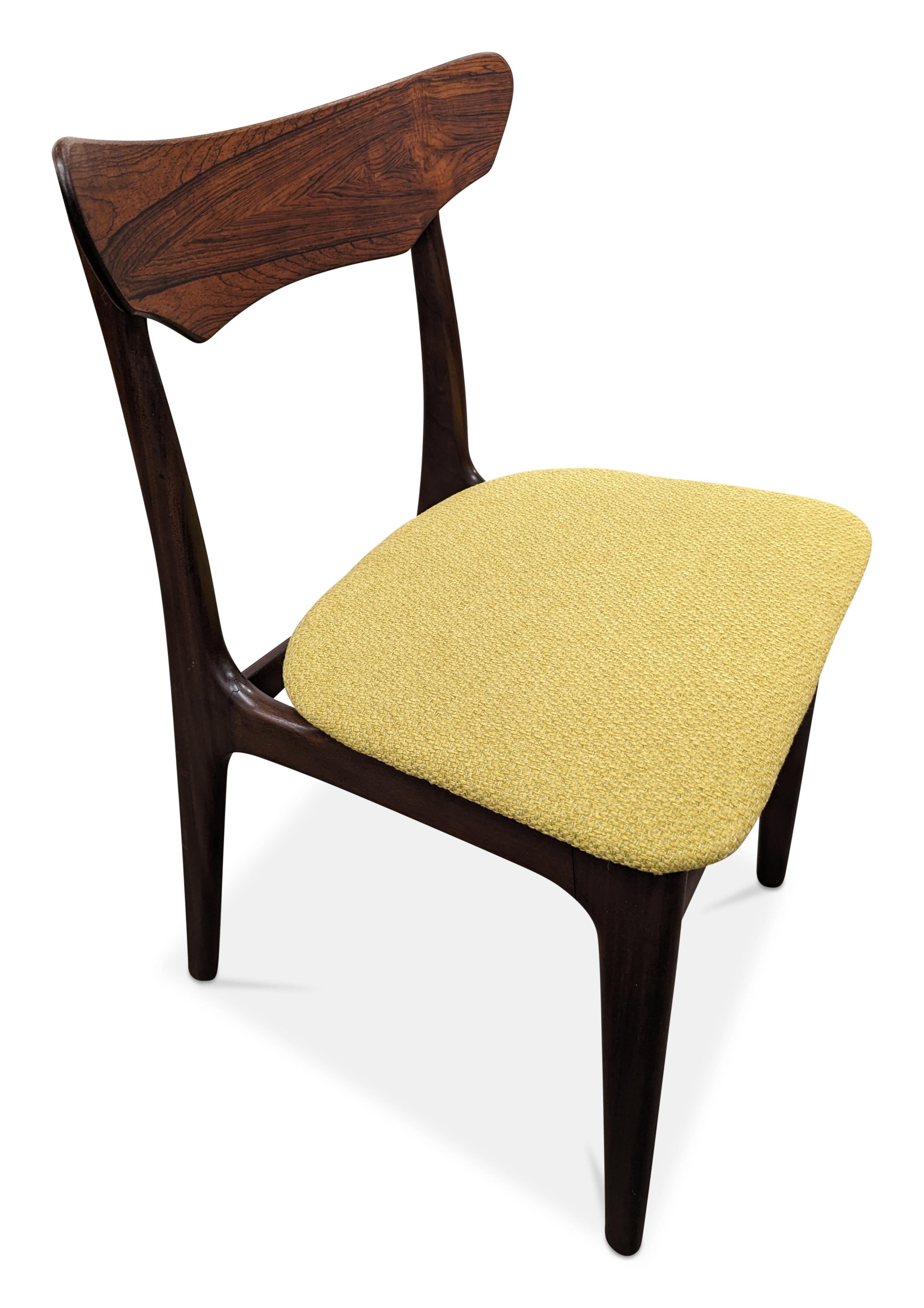 6 Schoning Elegaard Rosewood Dining Chairs - 0224121 Vintage Danish Mid Century 2