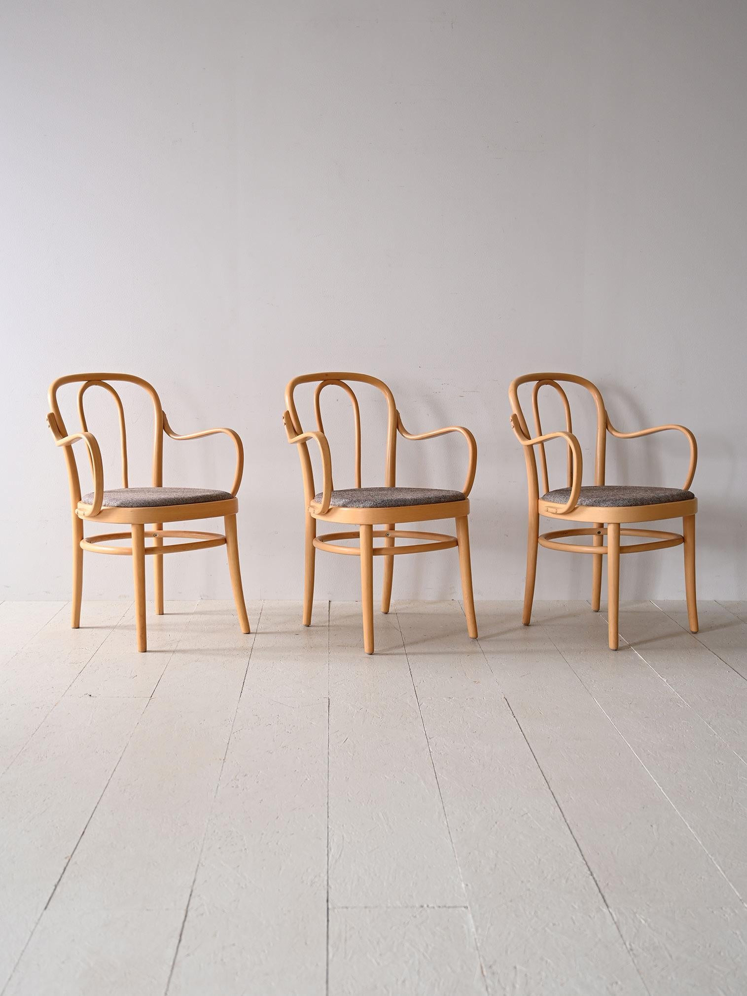 Swedish 6 sedie dell'azienda Gemla modèle Wien en vente