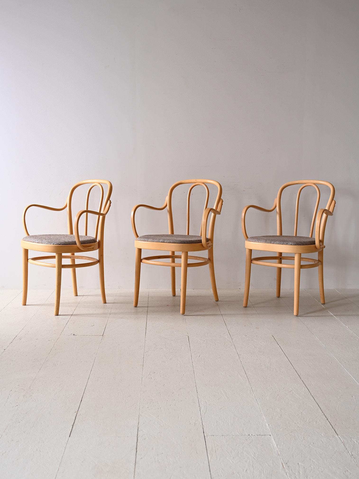 6 sedie dell'azienda Gemla modèle Wien Bon état - En vente à Brescia, IT