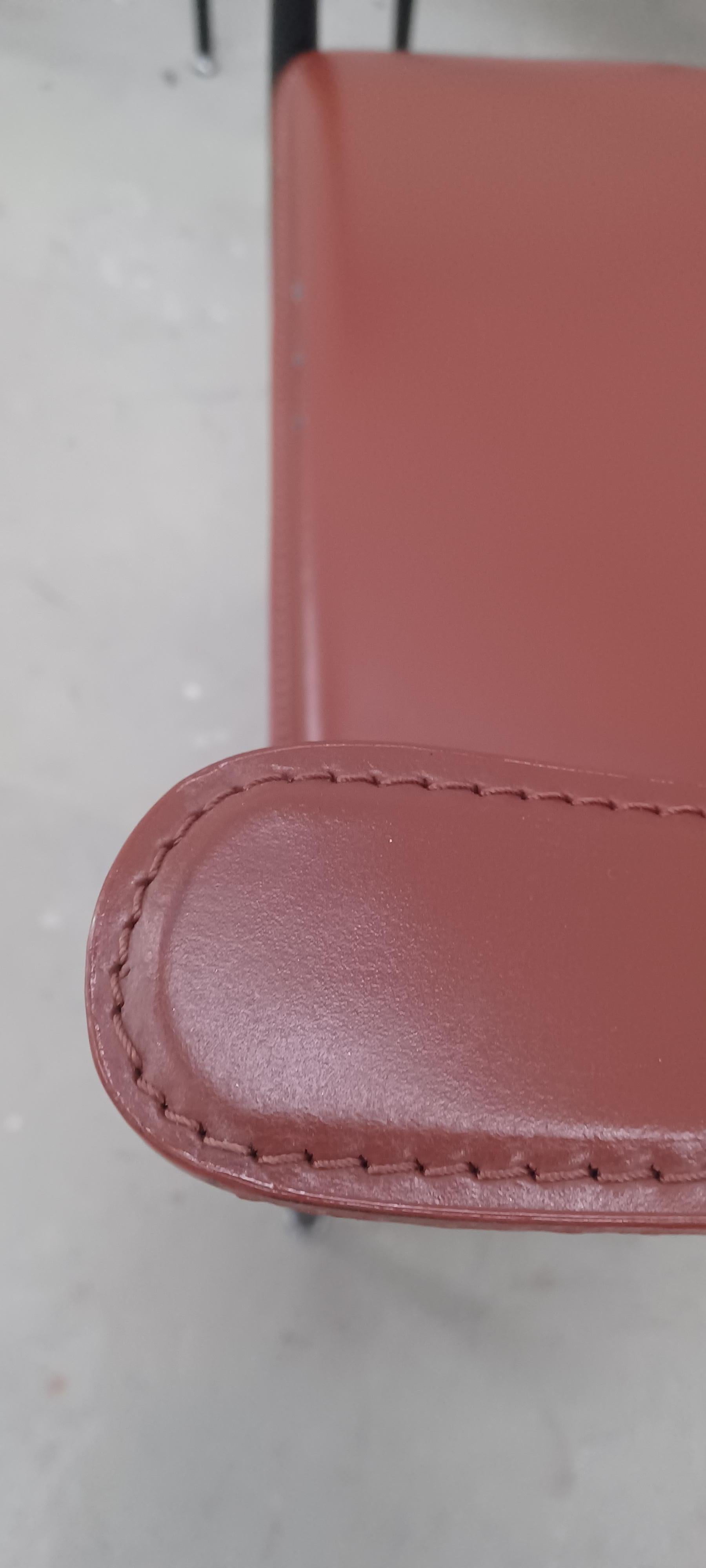 6 sedie P40 Giancarlo Vegni produzione anni 80 Arper in vendita 1