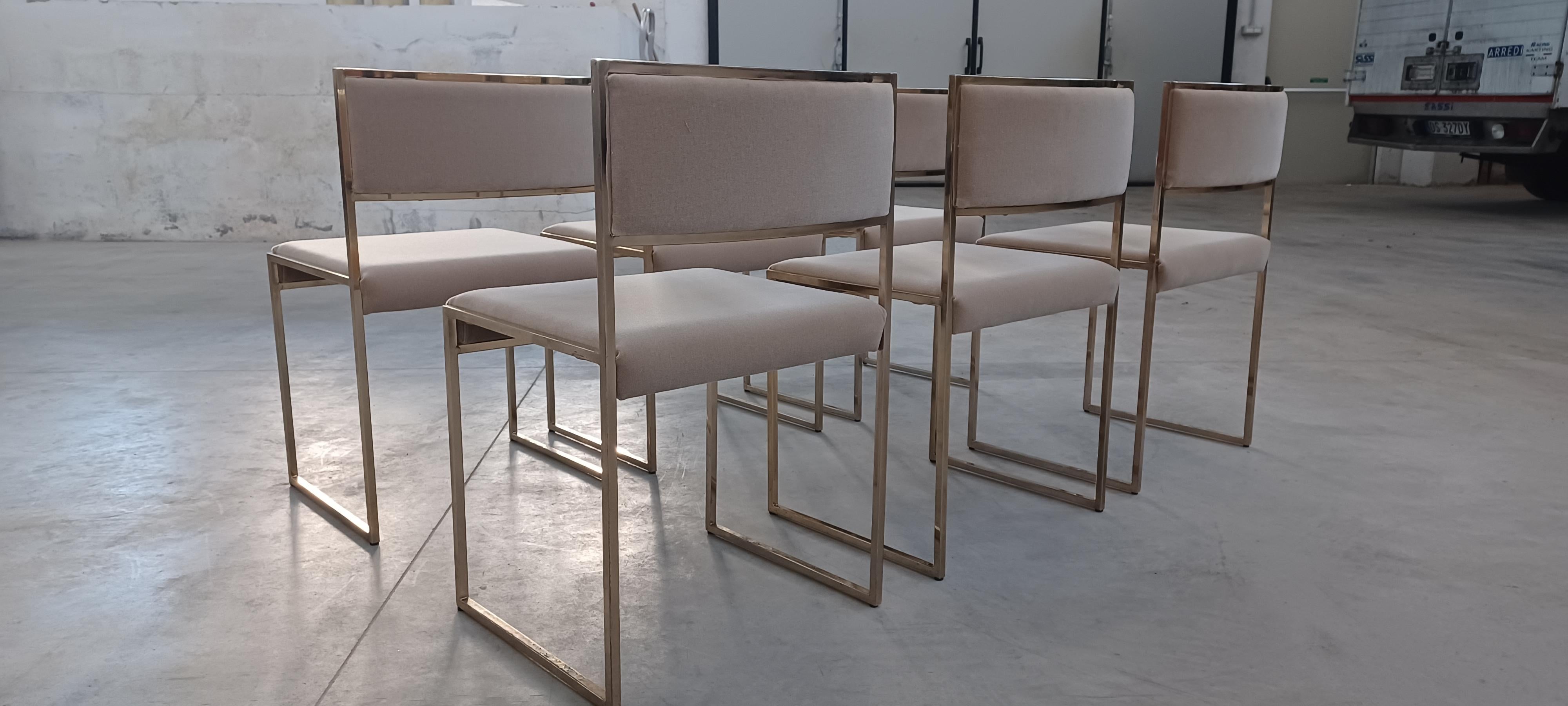 chairs Willy Rizzo In Good Condition In Vezzano Sul Crostolo, IT