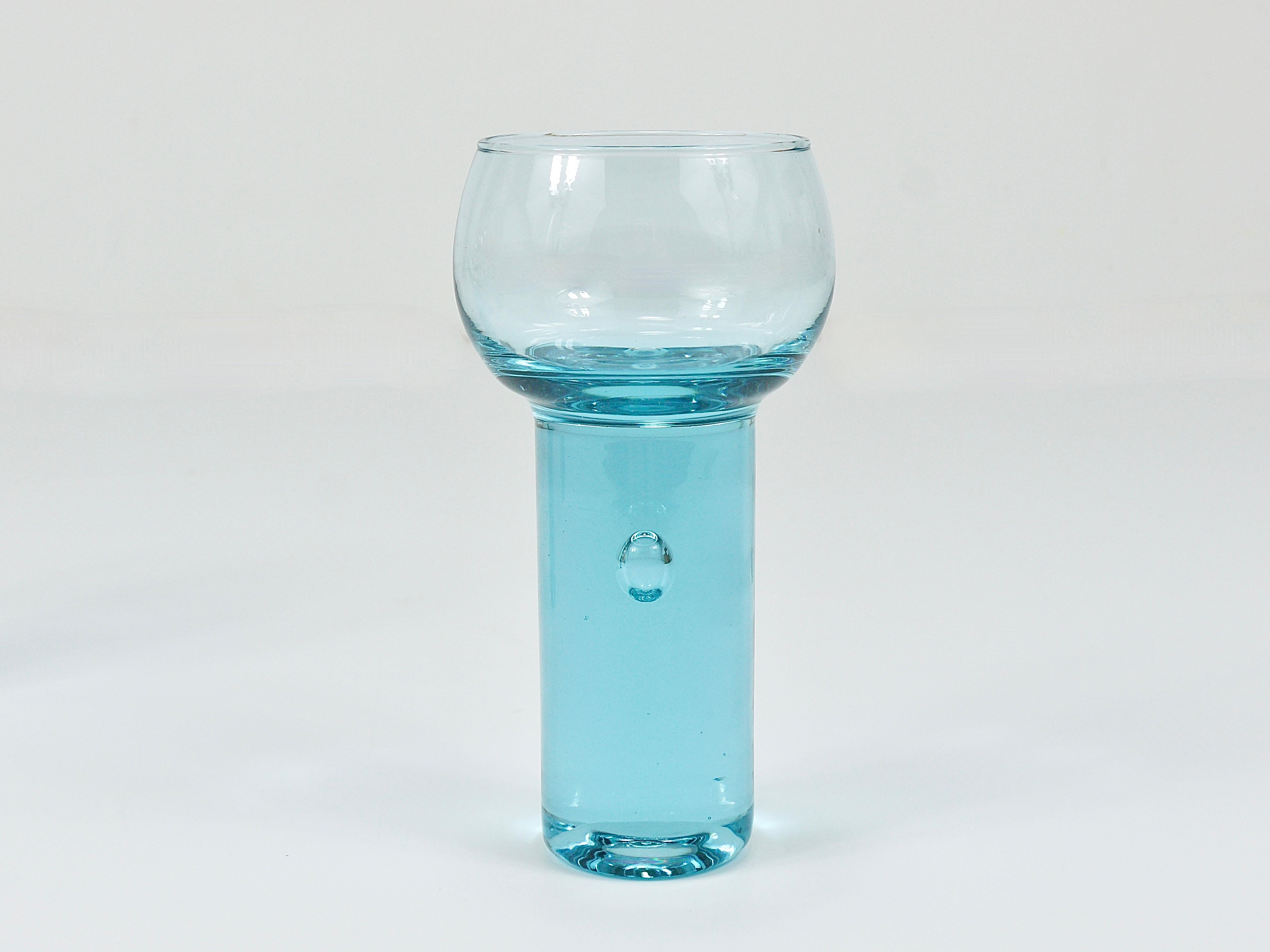 Mid-Century moderno 6 Sergio Asti Chameleon Aperitif Drinking Glasses, Arnolfo Di Cambio, Italy 1970 in vendita