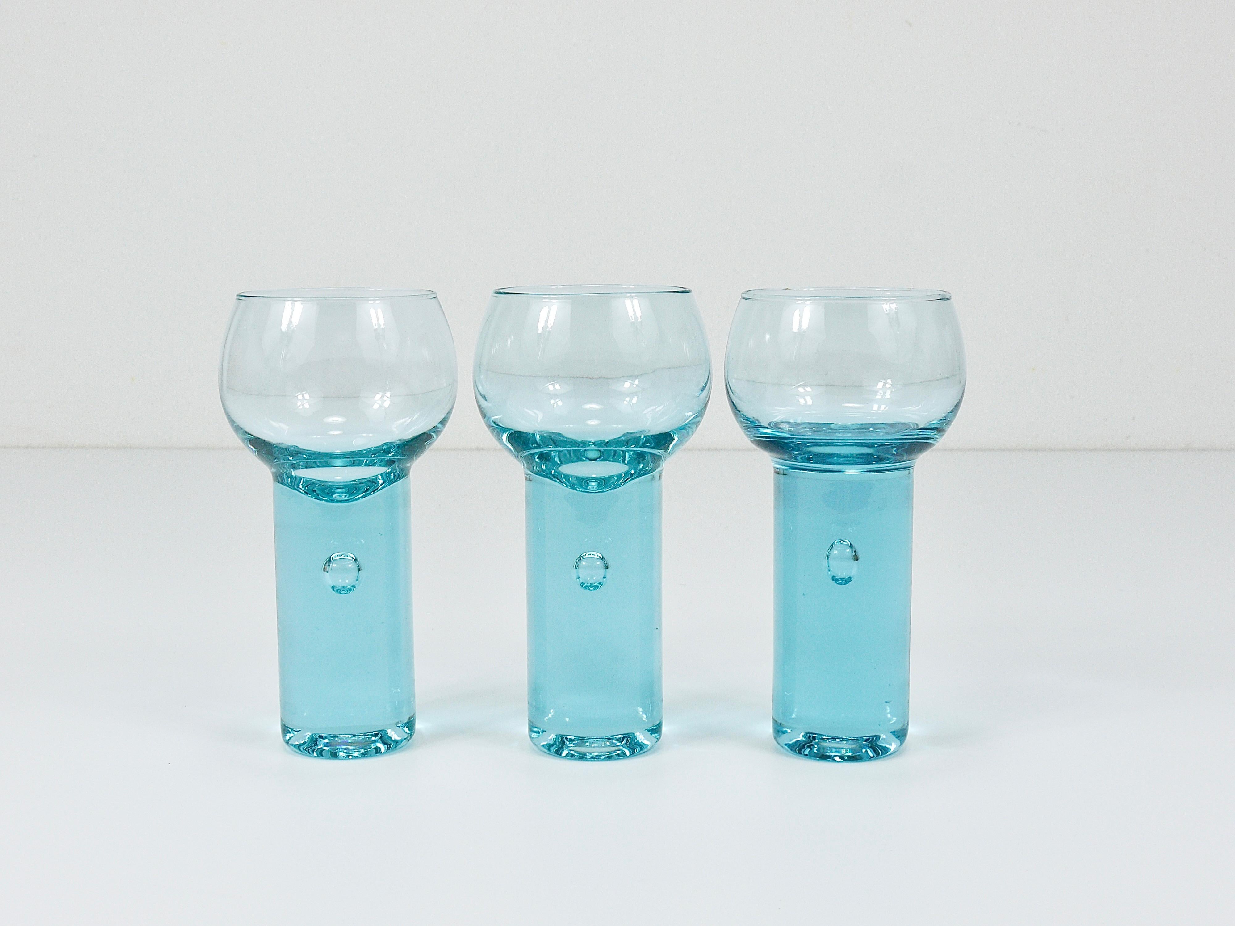 6 Sergio Asti Chameleon Aperitif Drinking Glasses, Arnolfo Di Cambio, Italy 1970 In condizioni buone in vendita a Vienna, AT