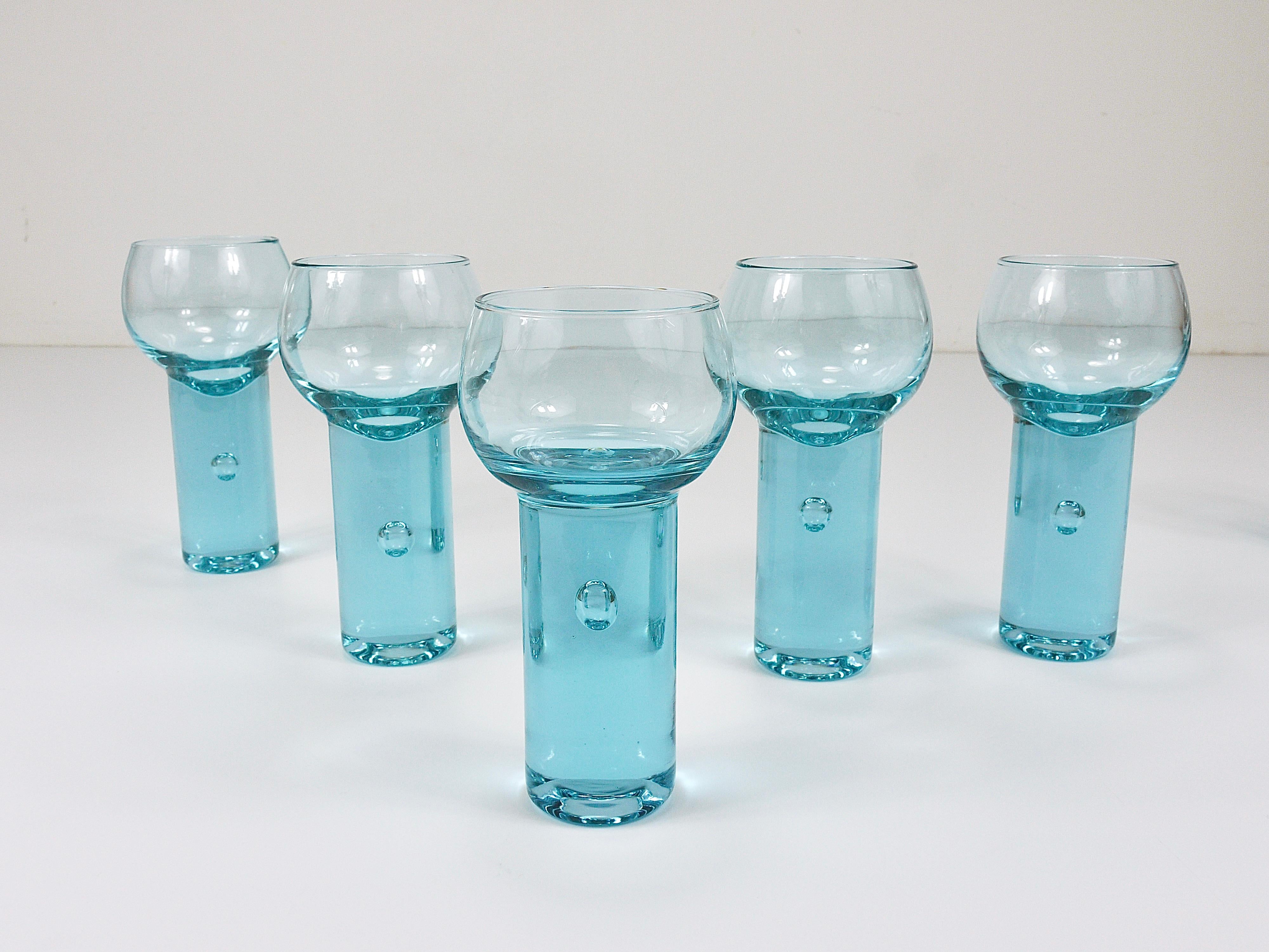 6 Sergio Asti Chameleon Aperitif Drinking Glasses, Arnolfo Di Cambio, Italy 1970 For Sale 3