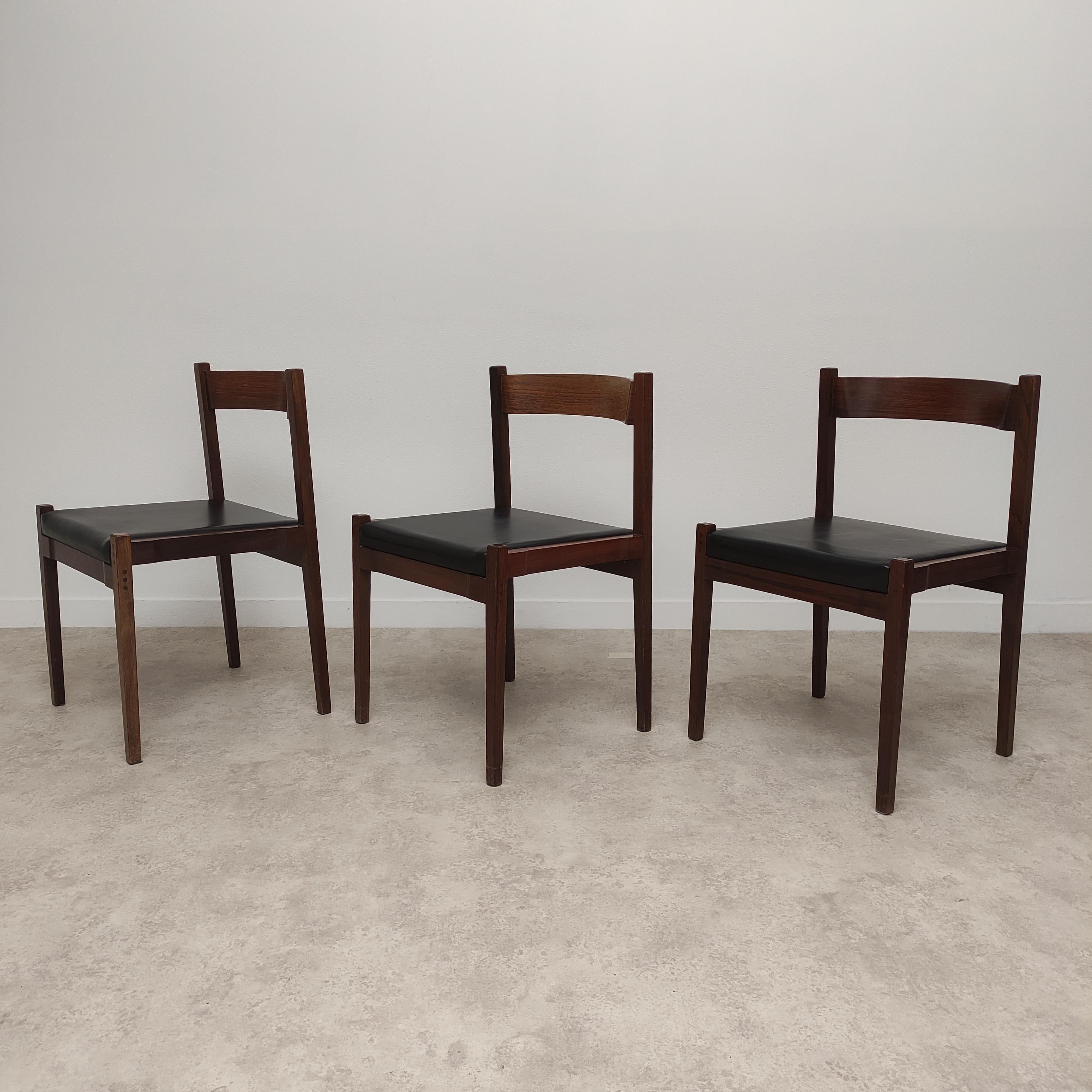 Mid-Century Modern 6 set Cassina mod 101 design by Gianfranco Frattini