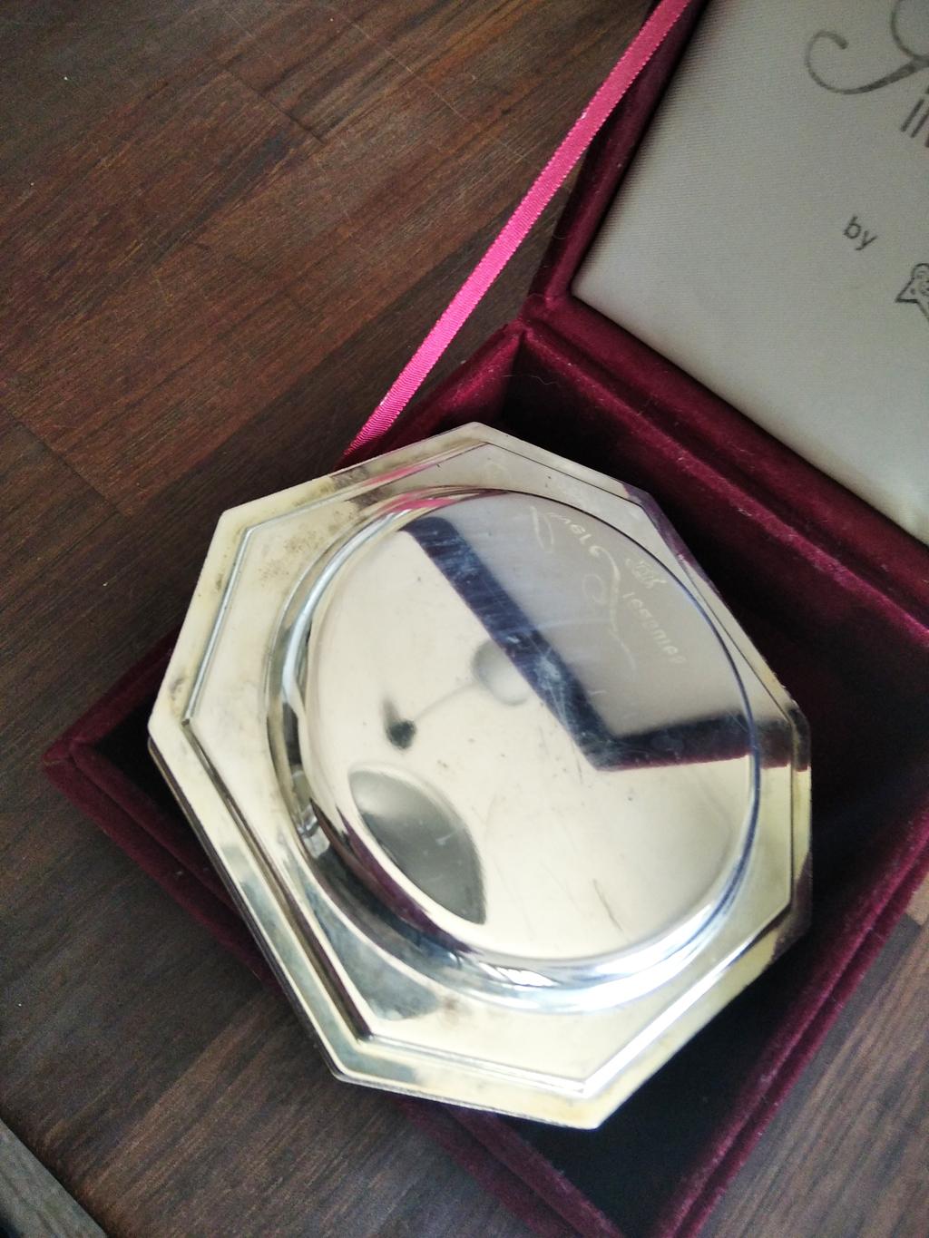 6 Silver Coasters With Velvet Case, Midcentury For Sale 4
