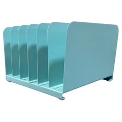 Archivador de sobremesa de 6 ranuras - Acabado en Aqua