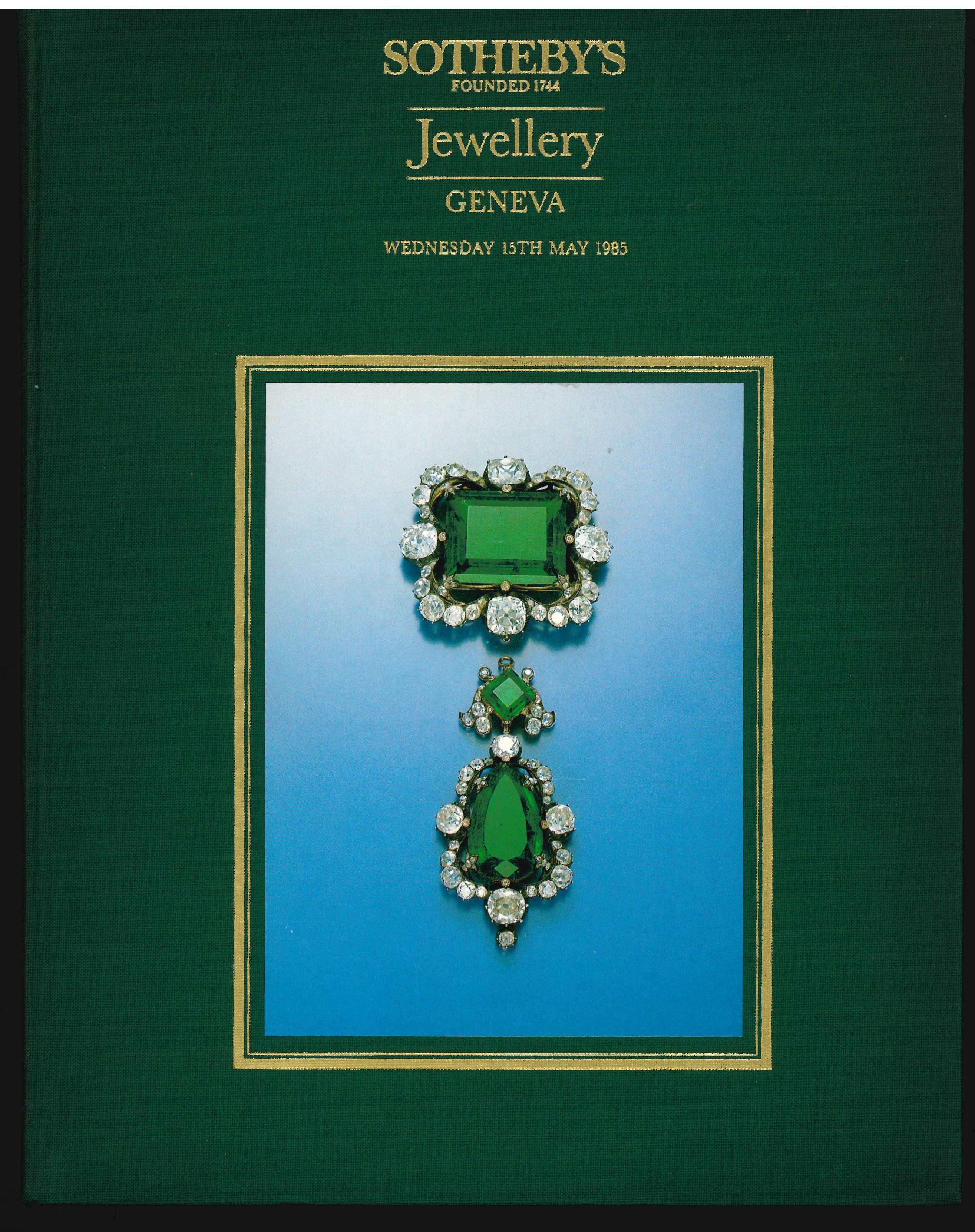 6 Sotheby's Jewellery Sale Catalogues Dating from 1980s In Good Condition In North Yorkshire, GB