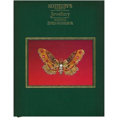 6 Cataloghi di vendita di gioielli di Sotheby's risalenti agli anni '80