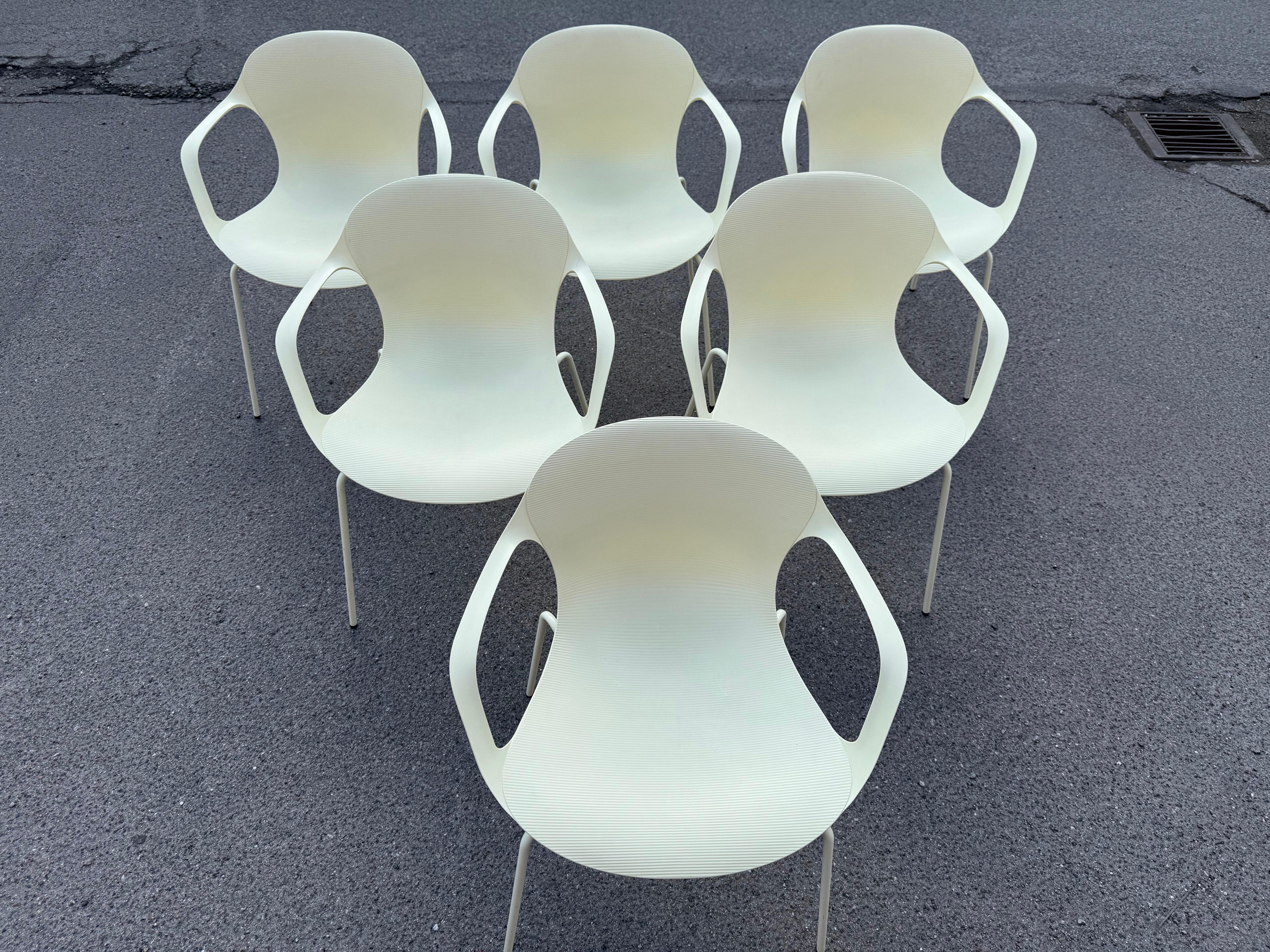 6 stackable Kasper Salto armchairs, Fritz Hansen, Denmark, design year 2010 Danés en venta