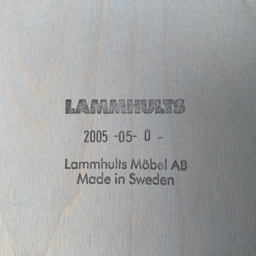 6 Stacking Chairs Made in Sweden by Lammhults Mobel 4