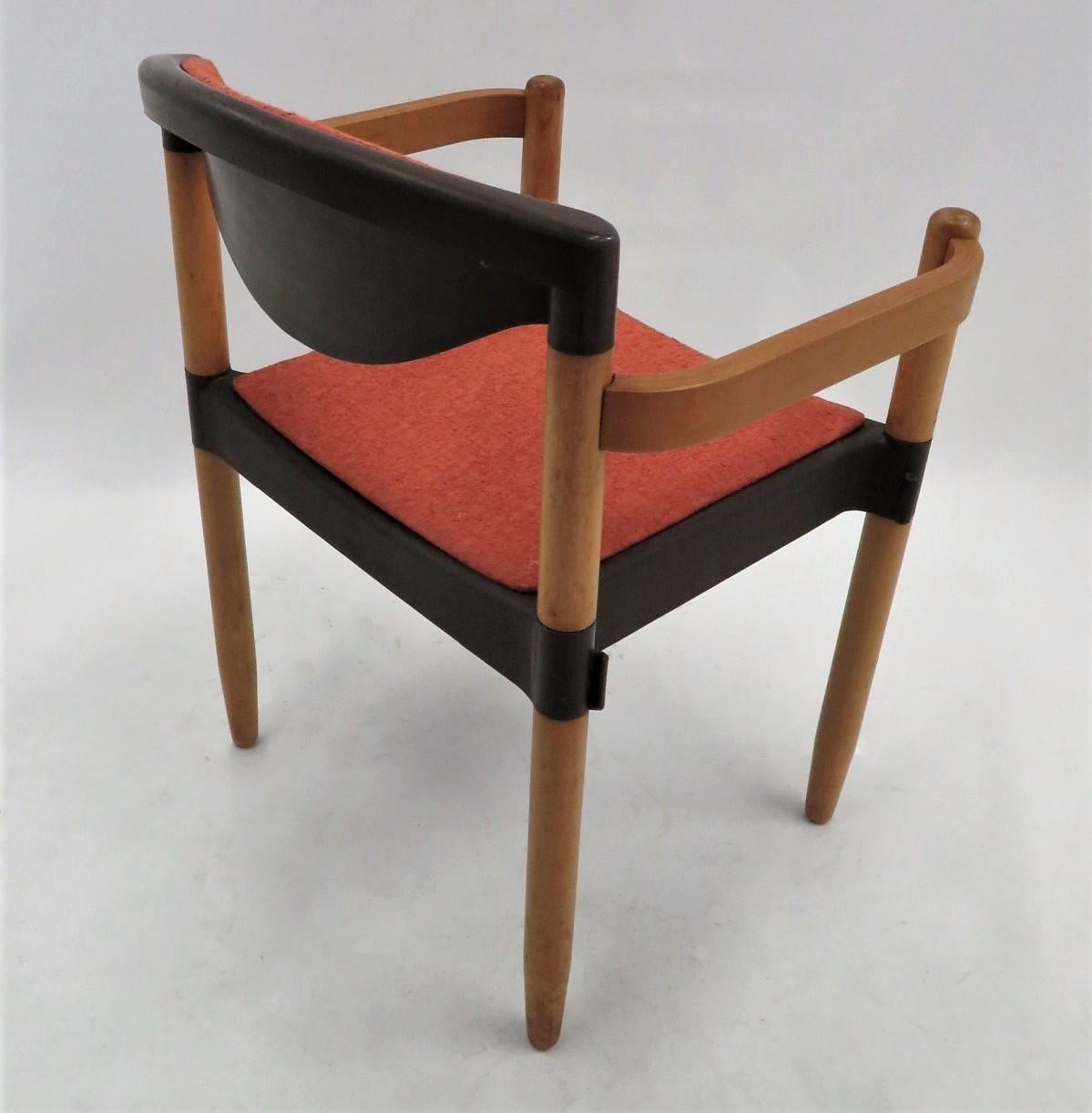 6 Strax Dining Chairs by Casala / Germany 1970s by Harmut Lohmeyer 4