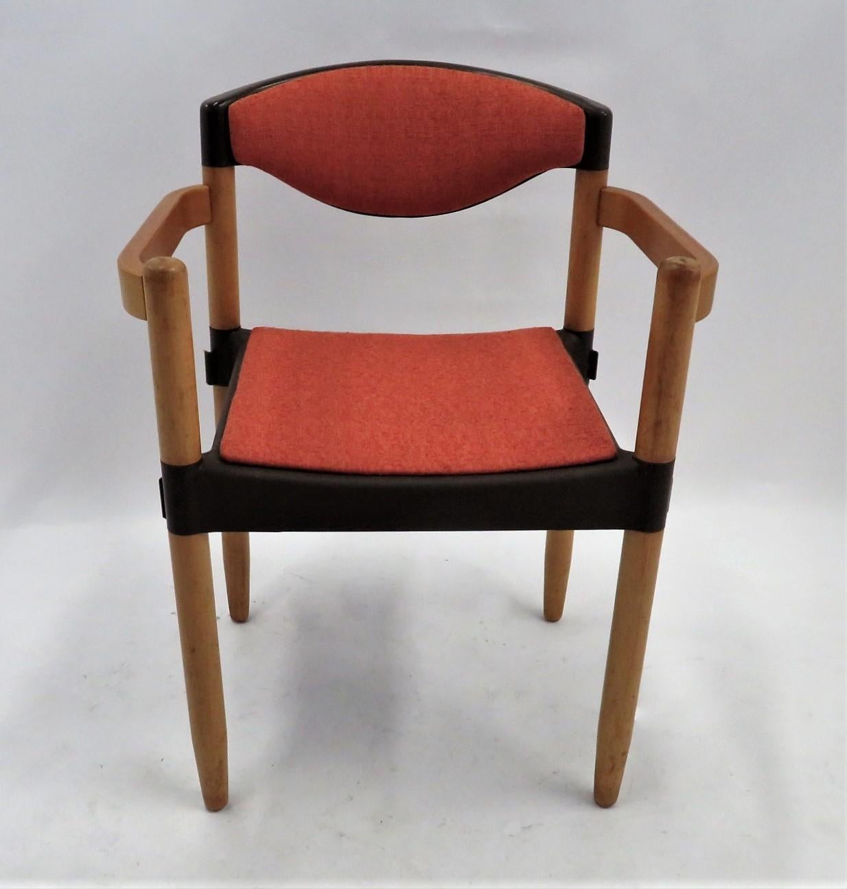 Fabric 6 Strax Dining Chairs by Casala / Germany 1970s by Harmut Lohmeyer