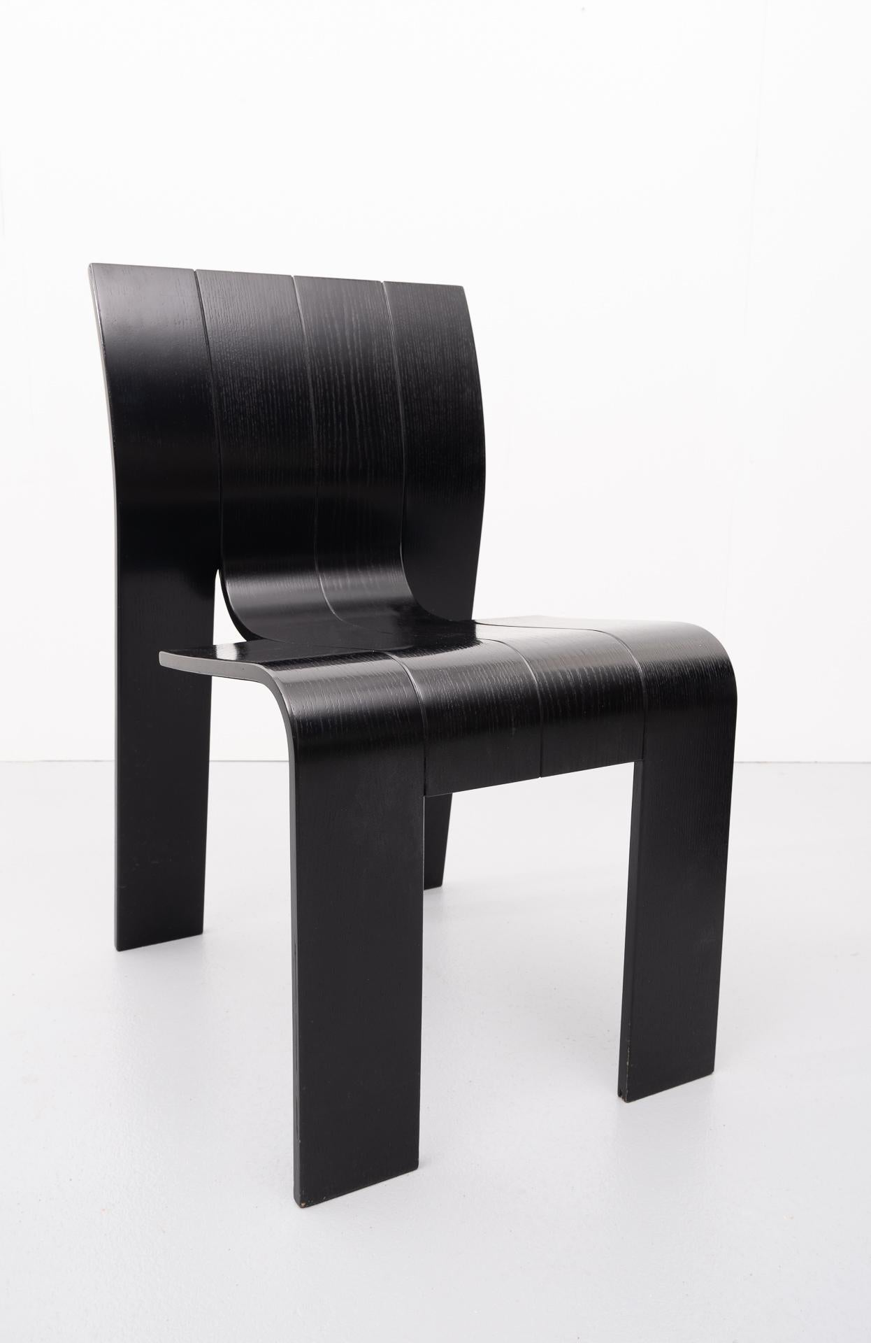 6 Strip Chairs Gijs Bakker, 1974, Holland 5