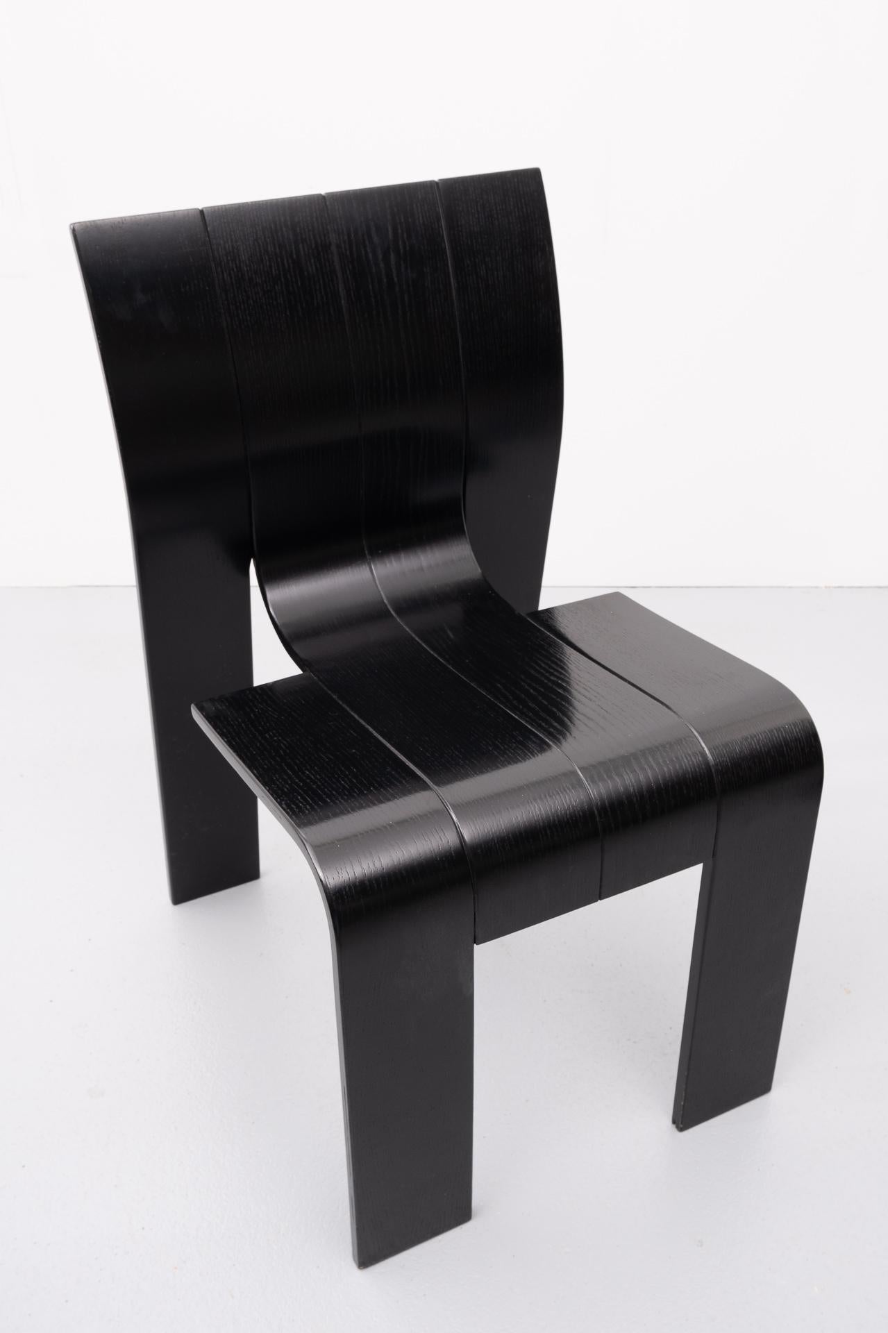 6 Strip Chairs Gijs Bakker, 1974, Holland 6