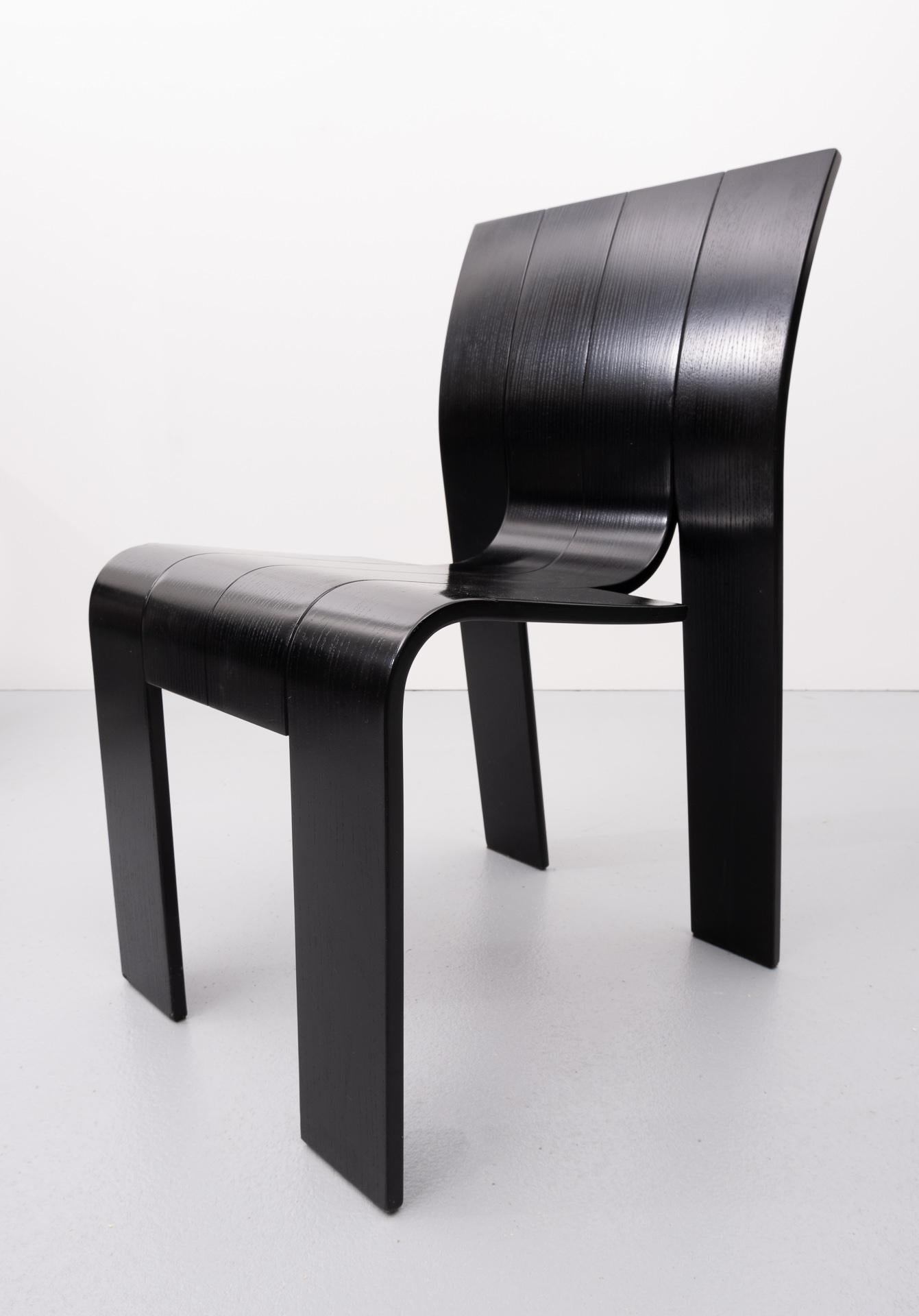 6 Strip Chairs Gijs Bakker, 1974, Holland 8