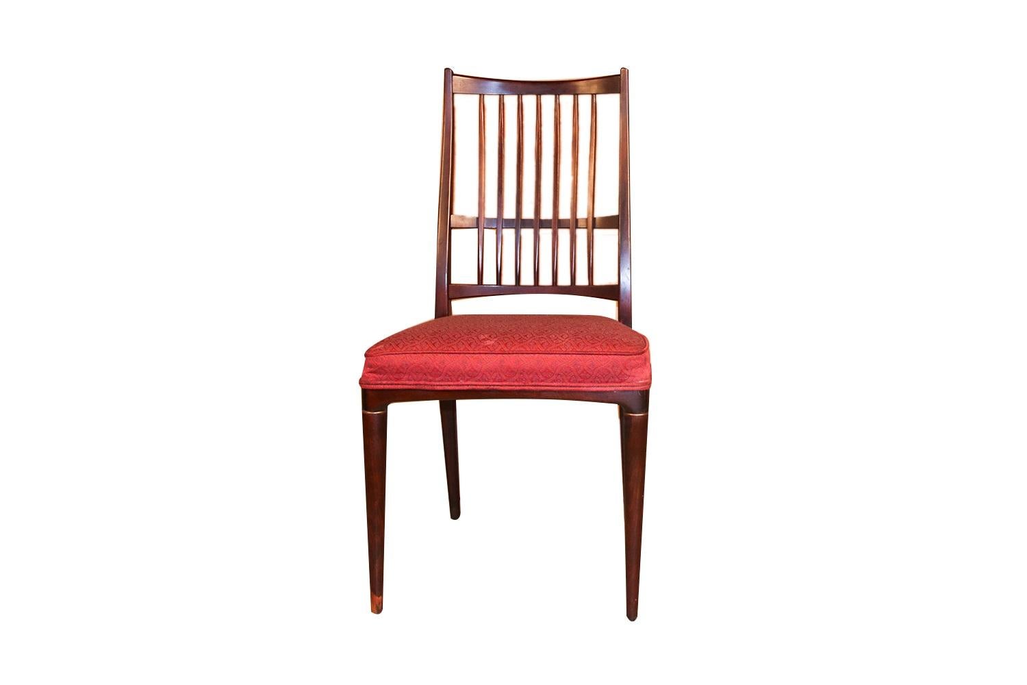 Mid-Century Modern 6 Svante Skogh Rosewood Cortina Dining Chairs