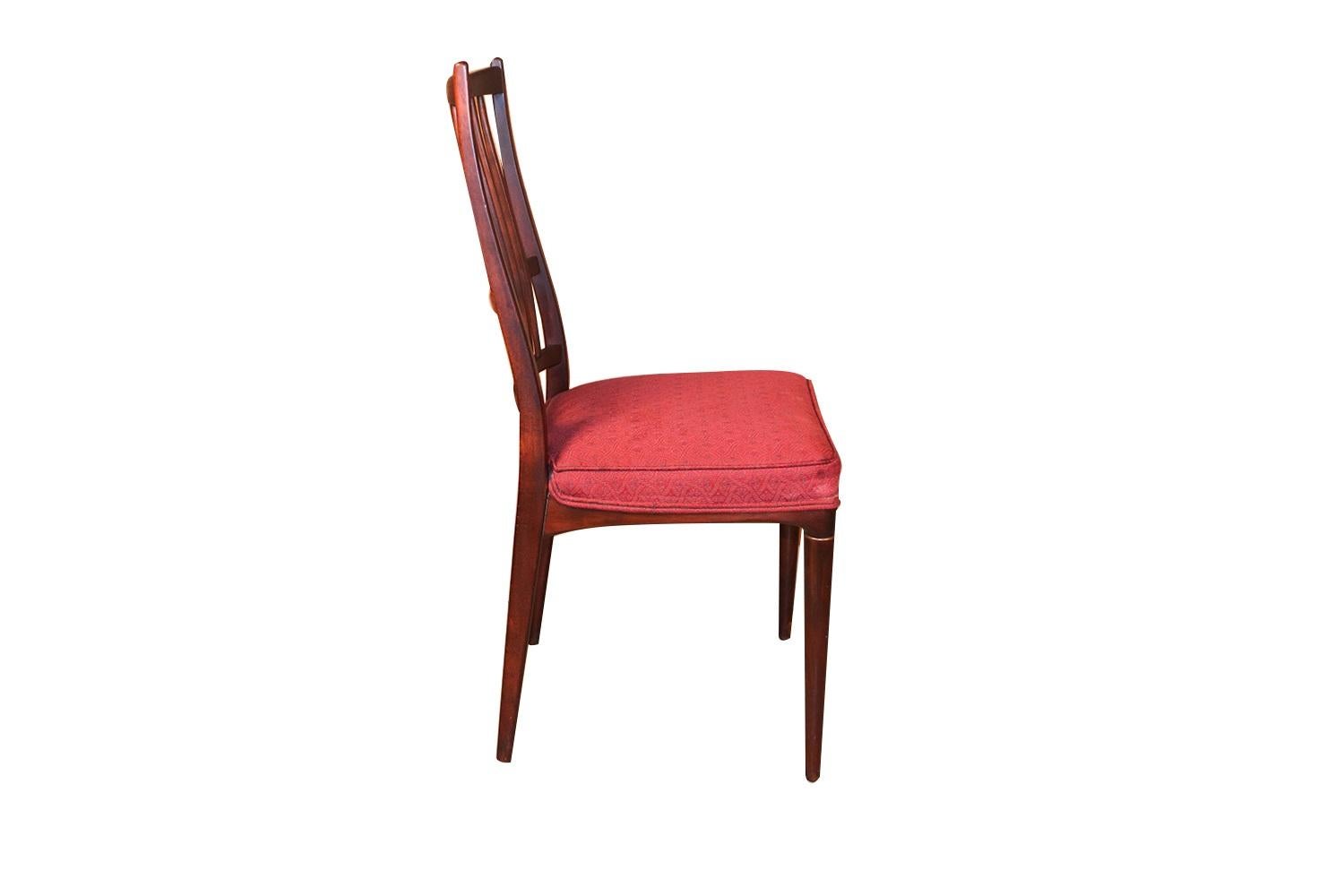 Mid-20th Century 6 Svante Skogh Rosewood Cortina Dining Chairs