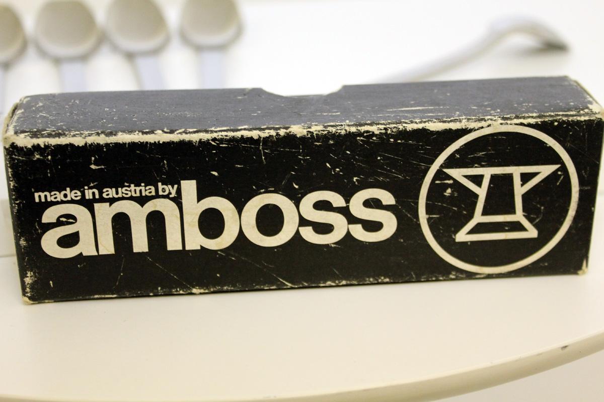 6 Tea Spoons from Helmut Alder for Amboss, Mod. 2200 In Excellent Condition For Sale In Vienna, AT