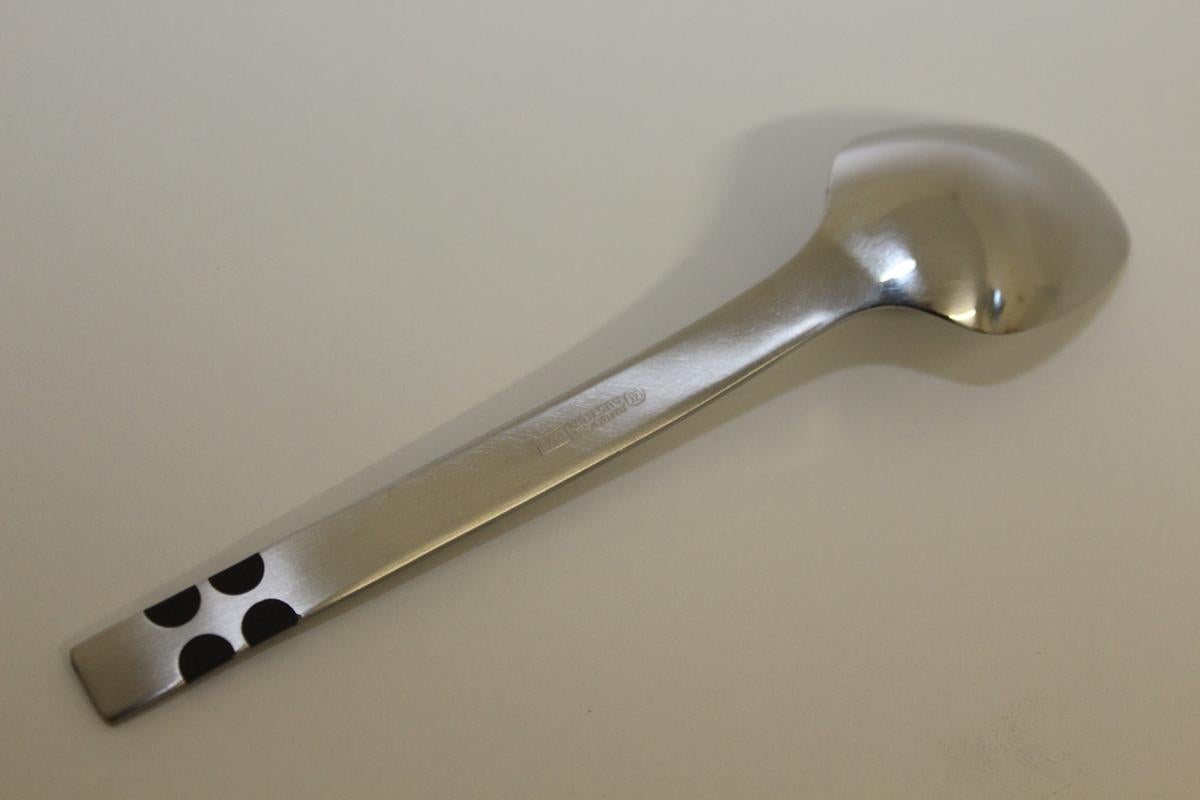 6 Tea Spoons from Helmut Alder for Amboss, Mod. 2200 For Sale 2