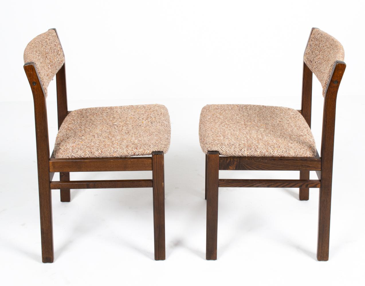 (6) Thorsø Model 6 Danish Mid-Century Oak Dining Chairs For Sale 4