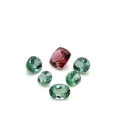 6 Tourmaline Set Cts 11.07
