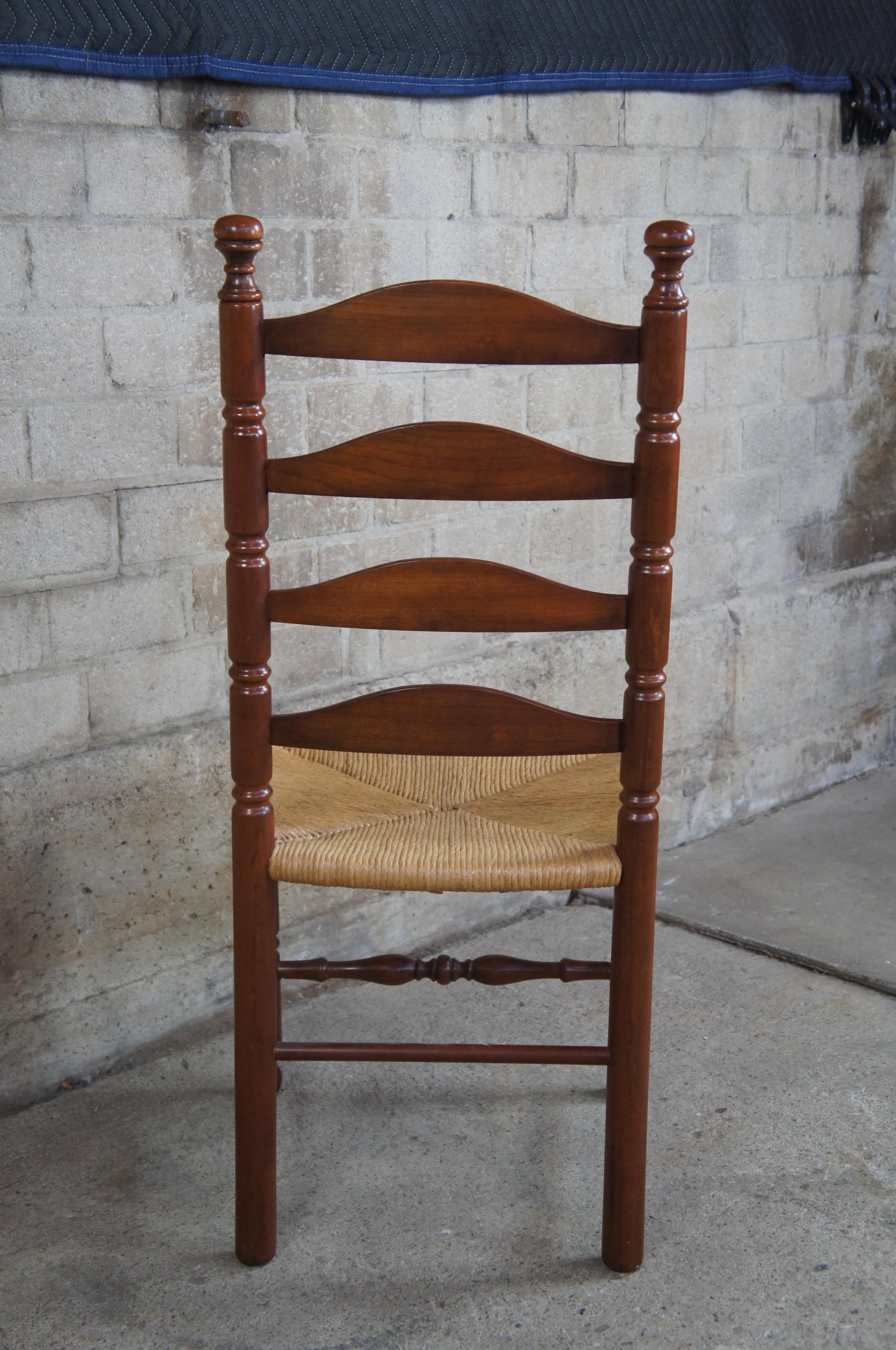cherry ladderback chairs
