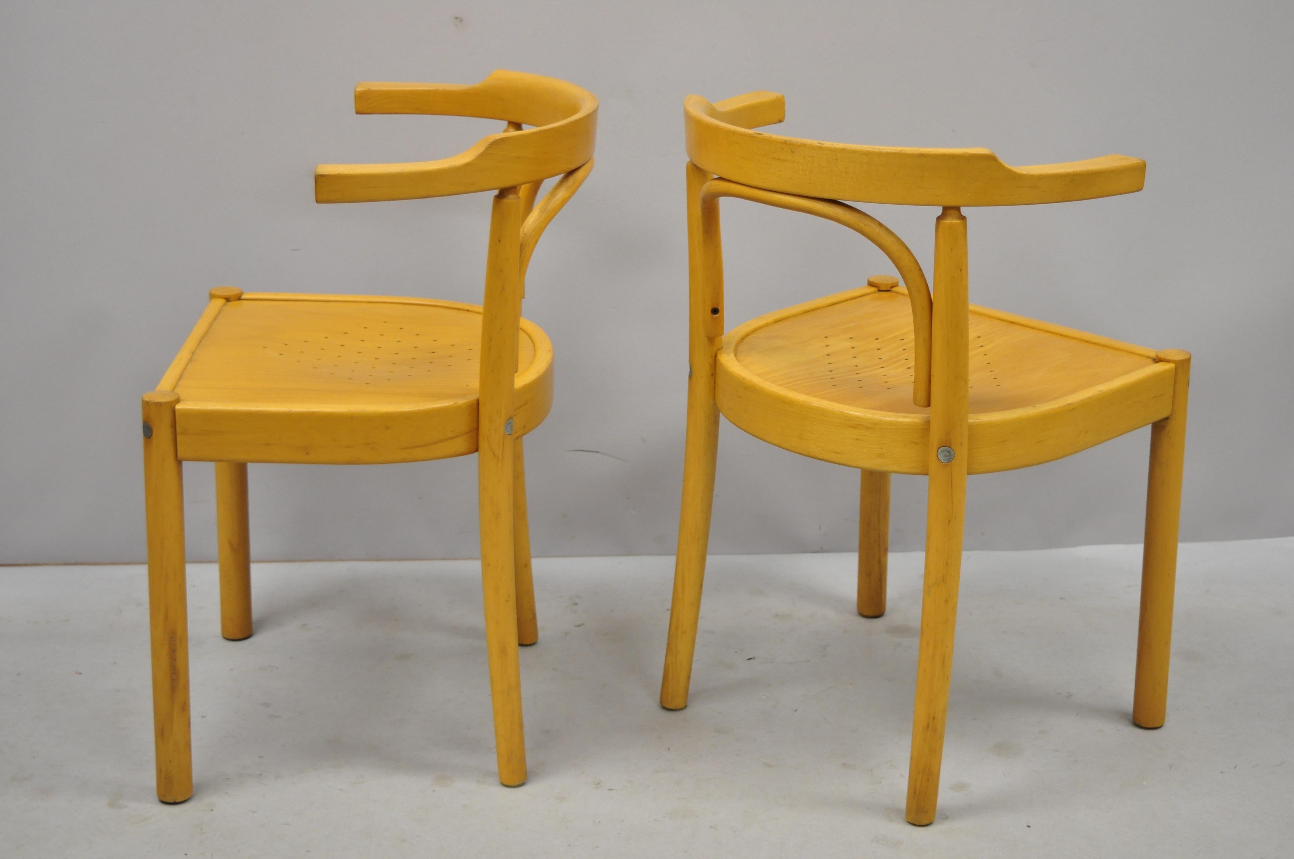 6 Vintage Bentwood Thonet Style Parlor Dining Cafe Bistro Chairs 1