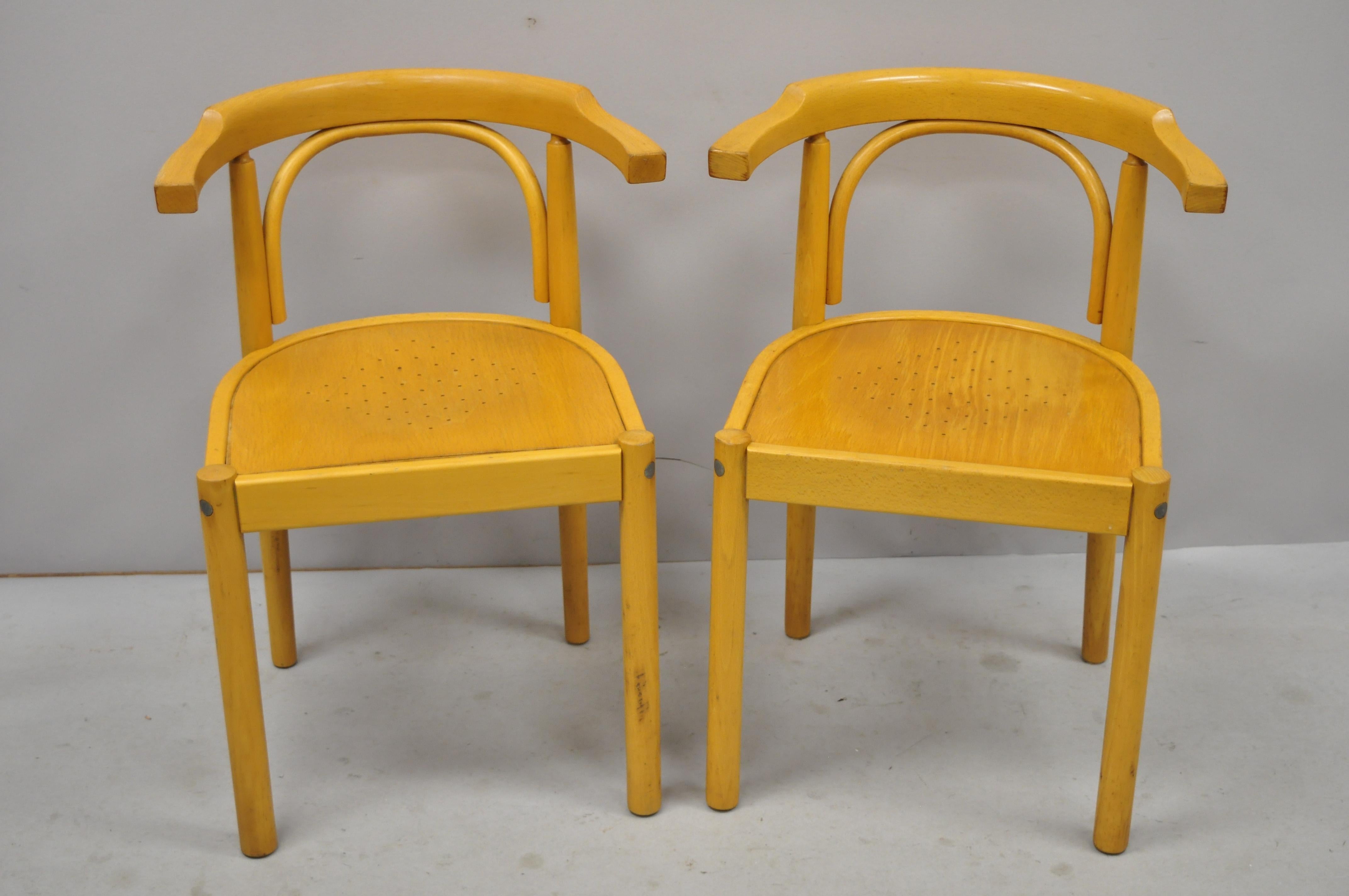 European 6 Vintage Bentwood Thonet Style Parlor Dining Cafe Bistro Chairs