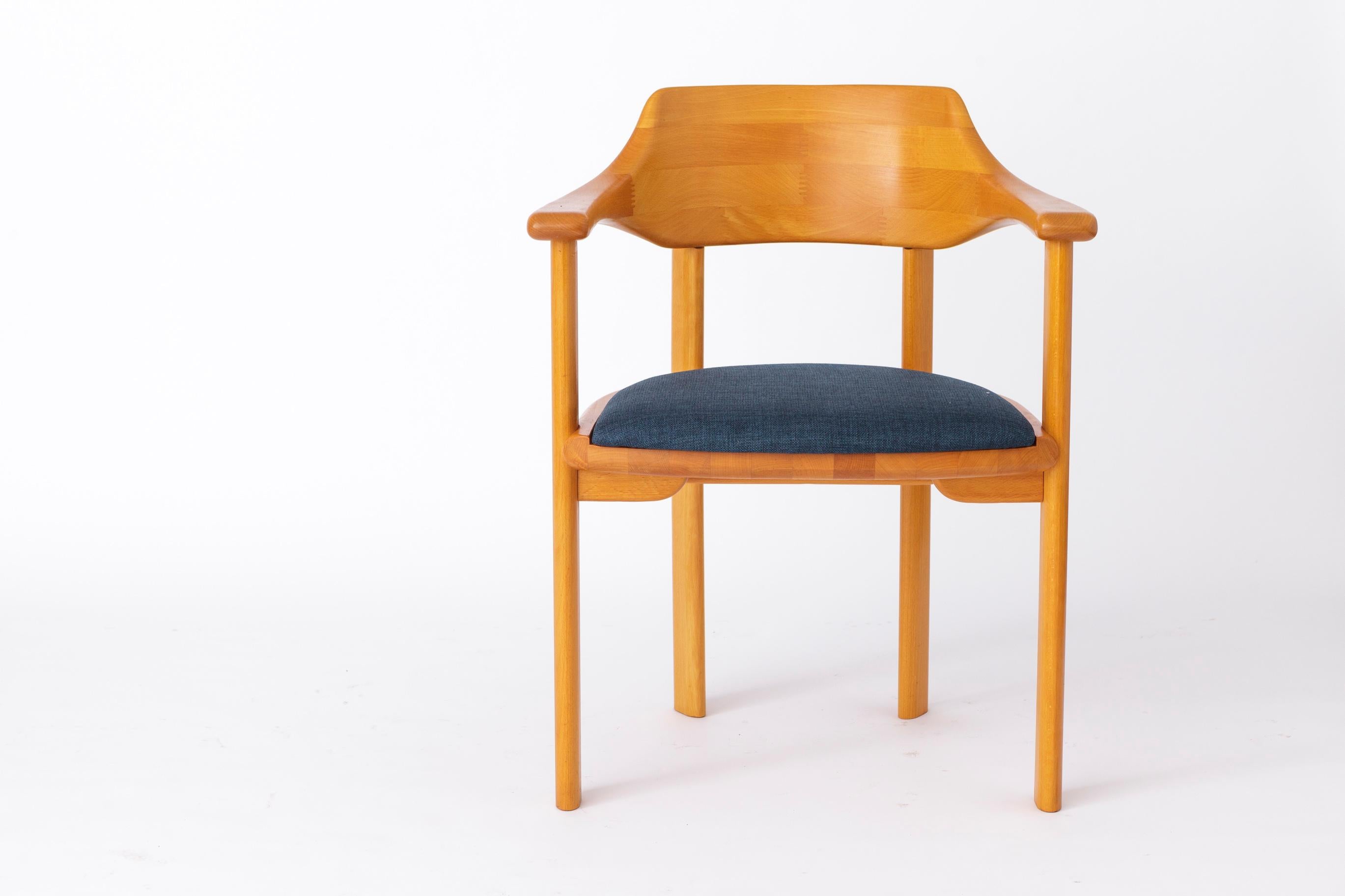 Mid-Century Modern 6 Vintage Chairs 1960s, Ansager Møbler, Danish For Sale