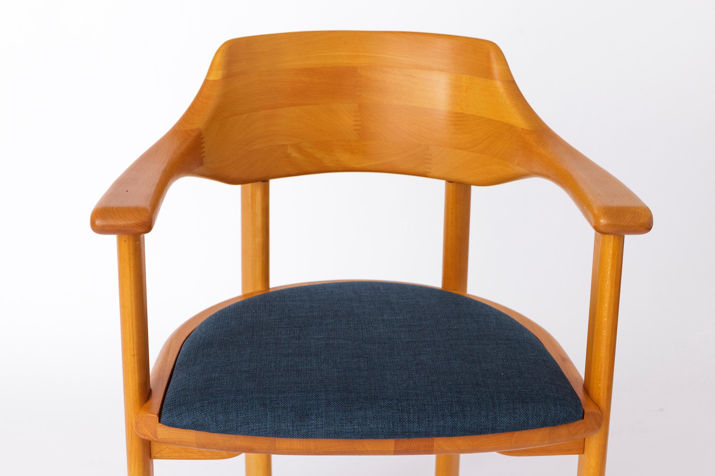 6 Vintage Chairs 1960s, Ansager Møbler, Danish In Good Condition For Sale In Hannover, DE