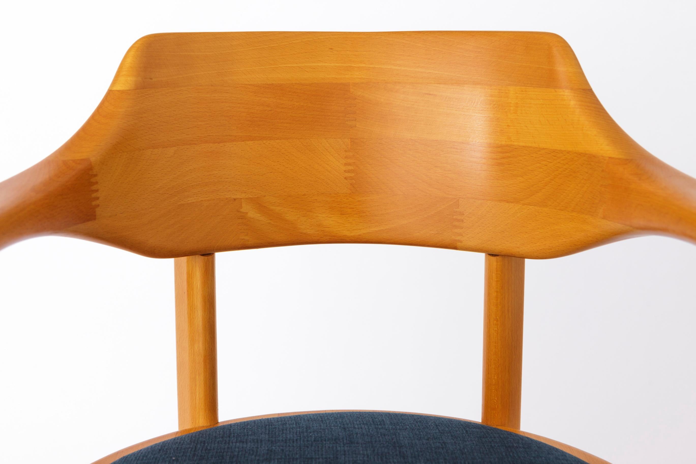 Mid-20th Century 6 Vintage Chairs 1960s, Ansager Møbler, Danish For Sale