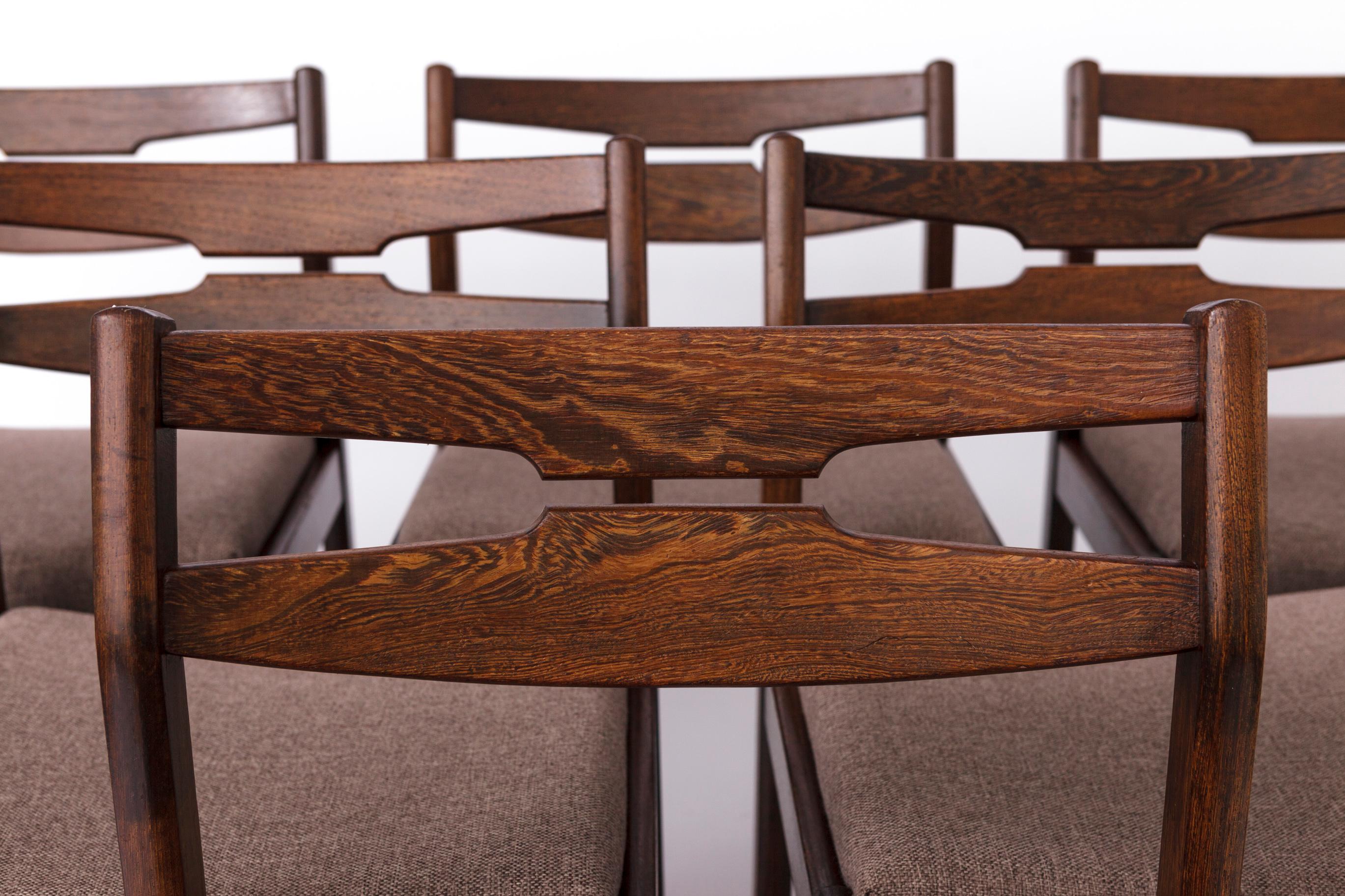 6 Vintage-Stühle 1960er Jahre – Finnland Design (Moderne der Mitte des Jahrhunderts) im Angebot