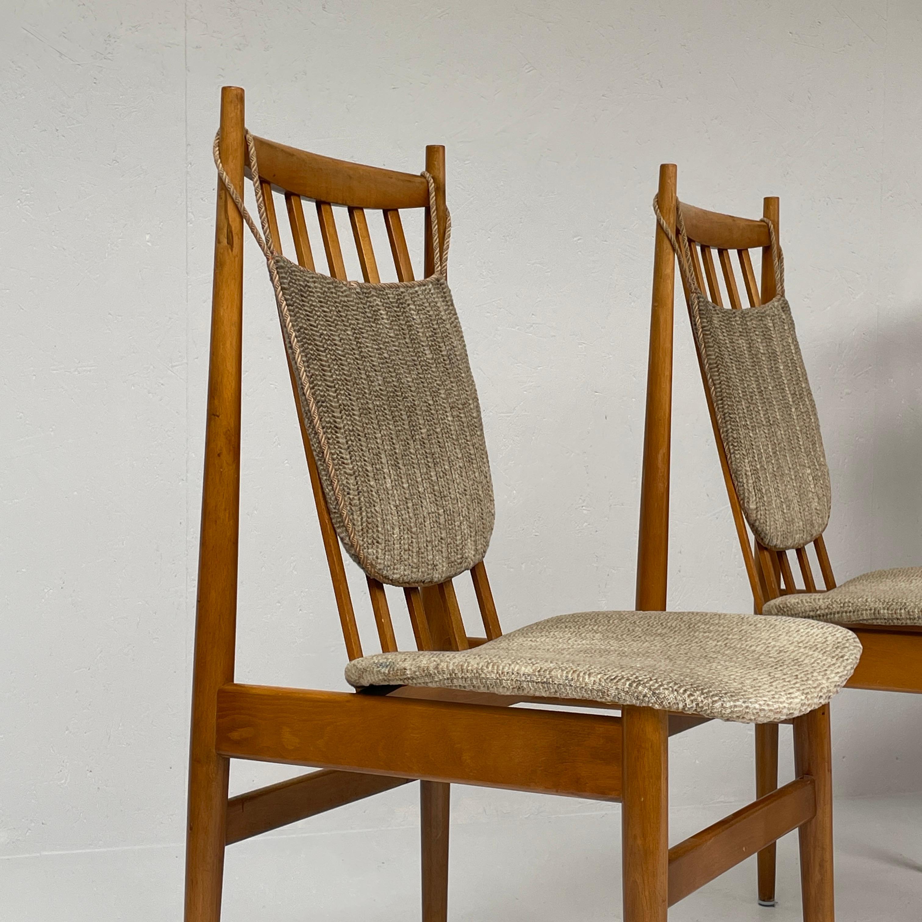 6 Vintage Chairs by Casala In Good Condition In Antwerpen, BE