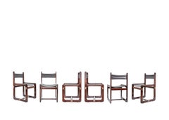 6 Sillas Vintage "Estilo Náutico" de Gallotti & Radice, años 60