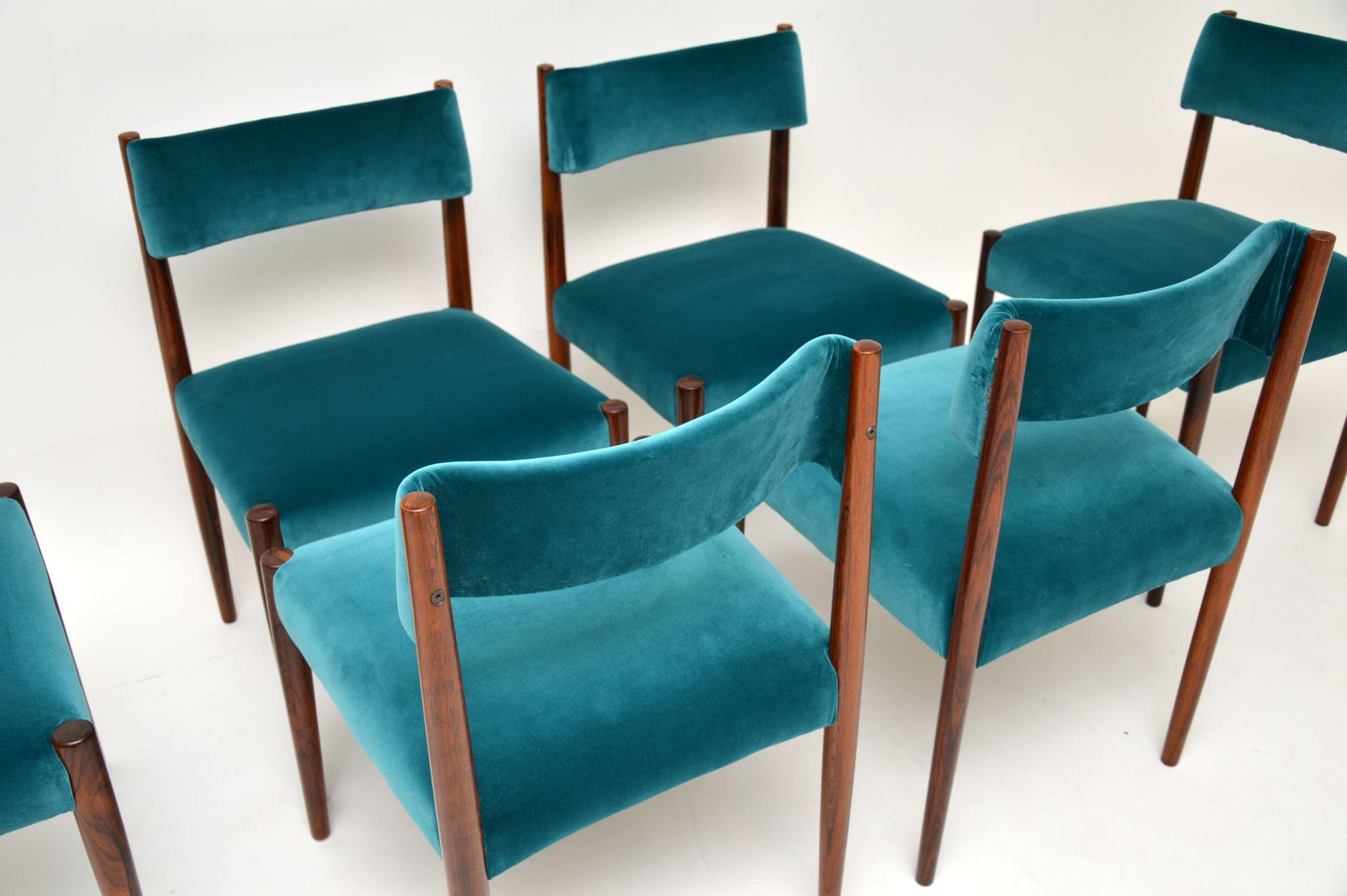 6 Vintage Dining Chairs by Robert Heritage for Archie Shine 2