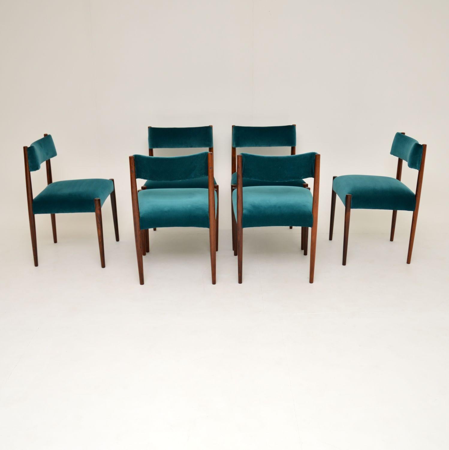 6 Vintage Dining Chairs by Robert Heritage for Archie Shine 5