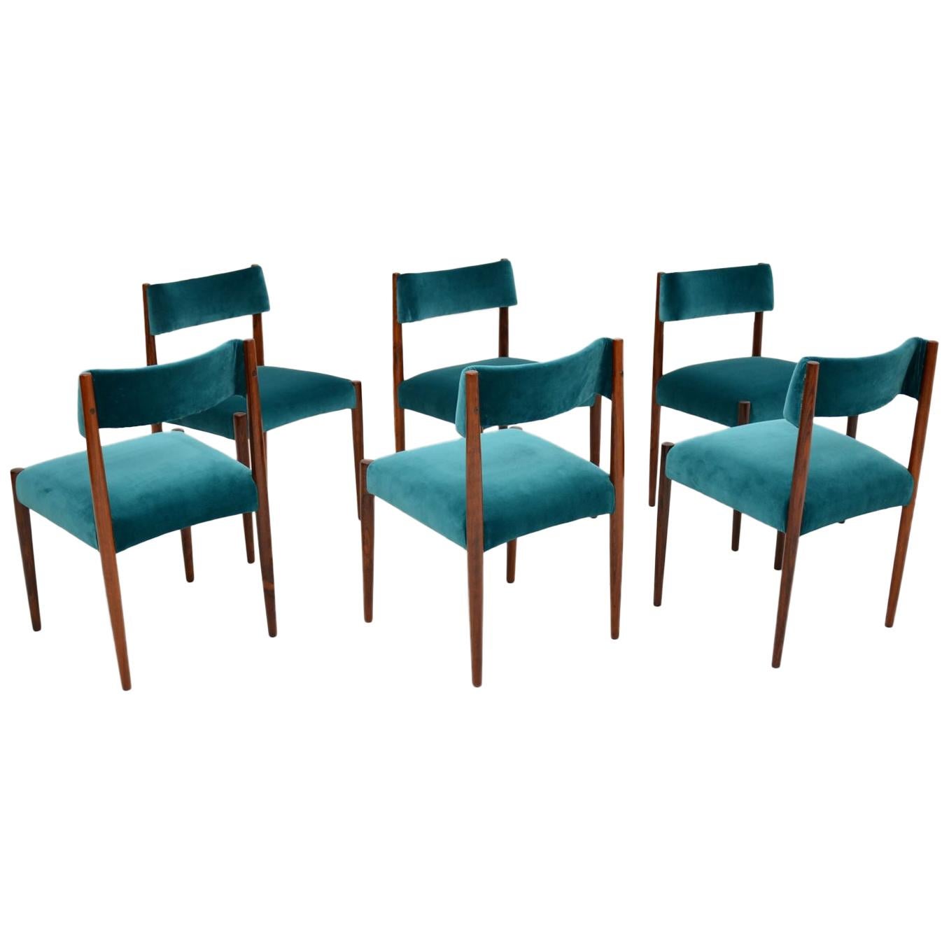 6 Vintage Dining Chairs by Robert Heritage for Archie Shine