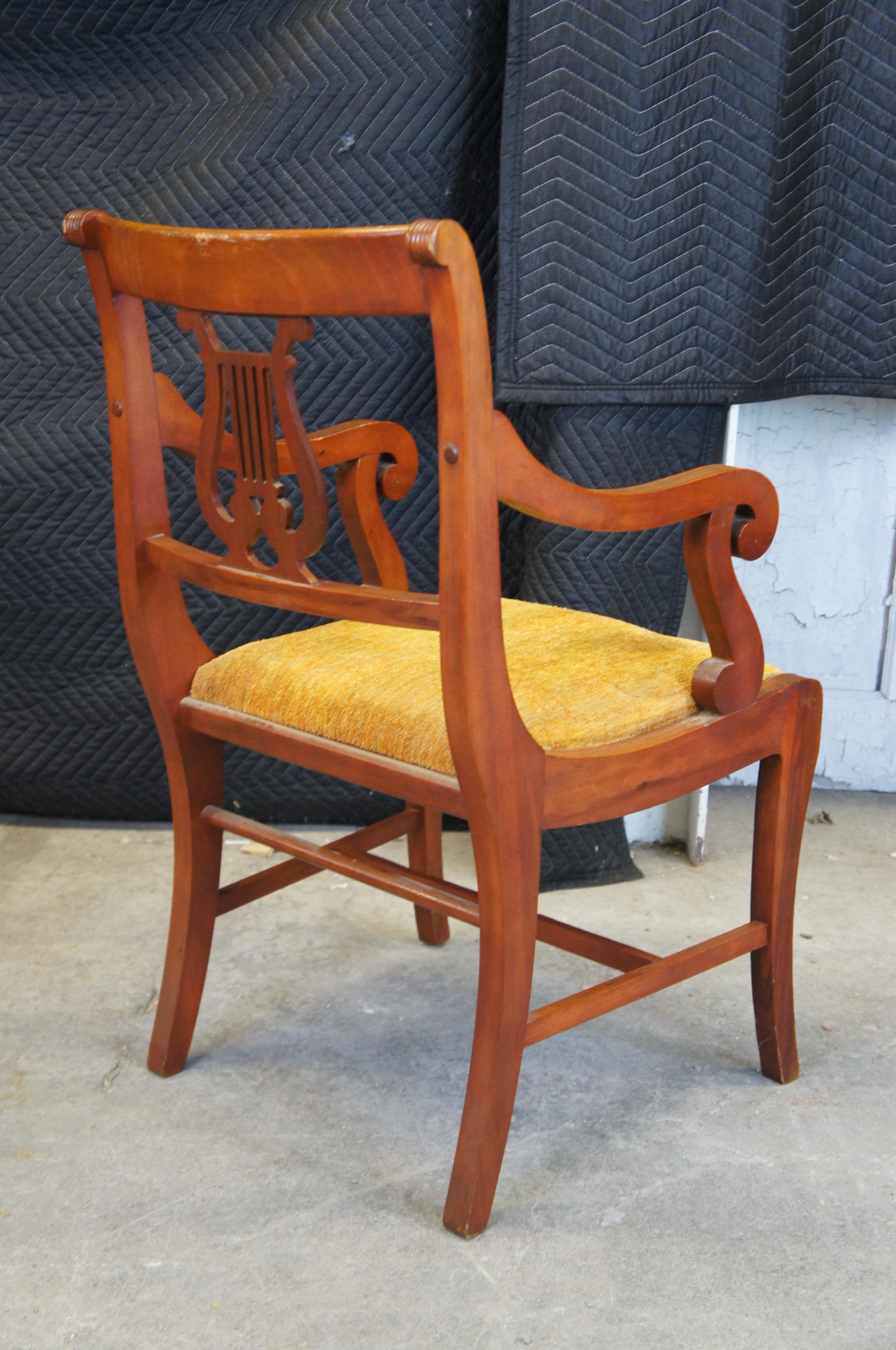 duncan phyfe style dining chairs