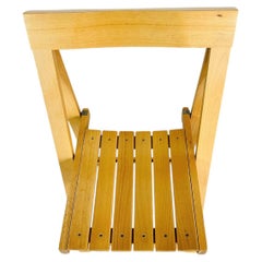 6 Vintage Italian Trieste folding chairs by Aldo Jacober Alberto Bazzani