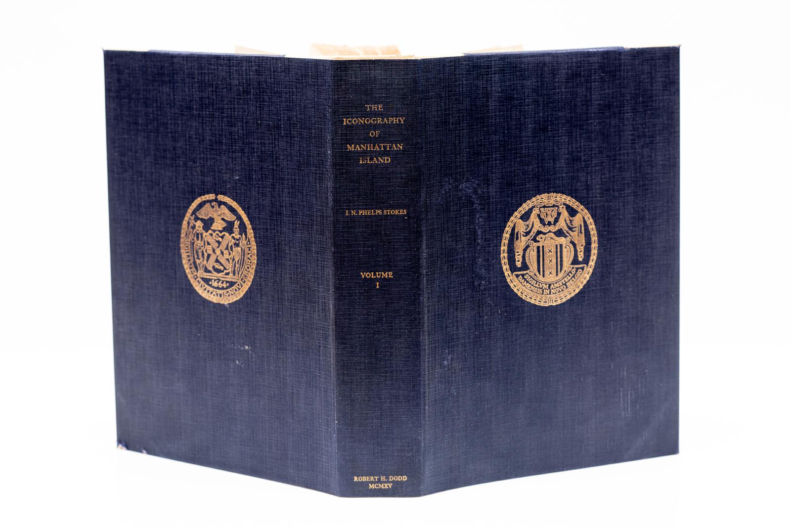 6 Bde. Isaac Newton Phelps Stokes, Die Ikonographie von Manhattan Island (19. Jahrhundert) im Angebot