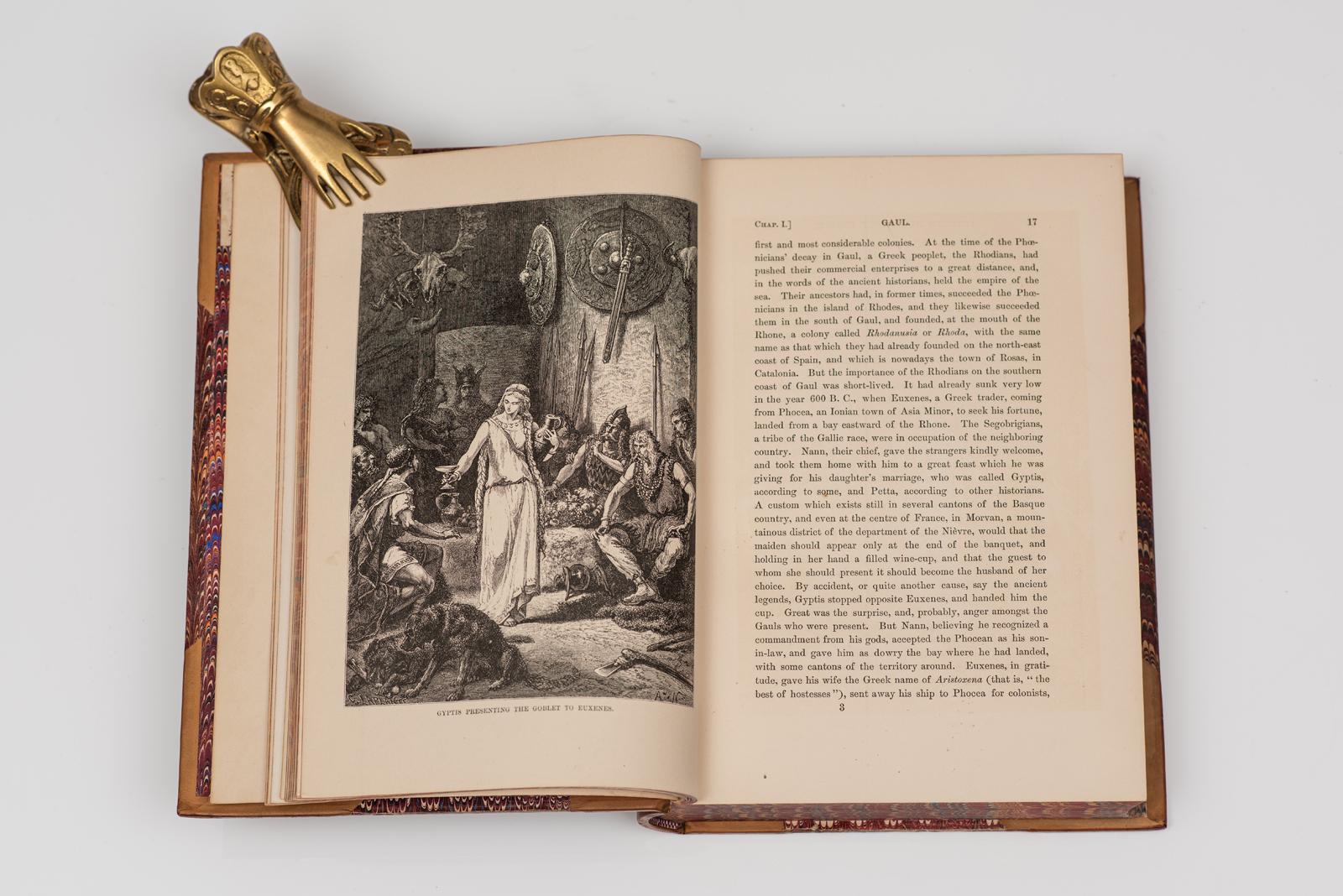 6 Vol. M. Guizot, Historia popular de Francia en Bueno estado para la venta en New York, NY